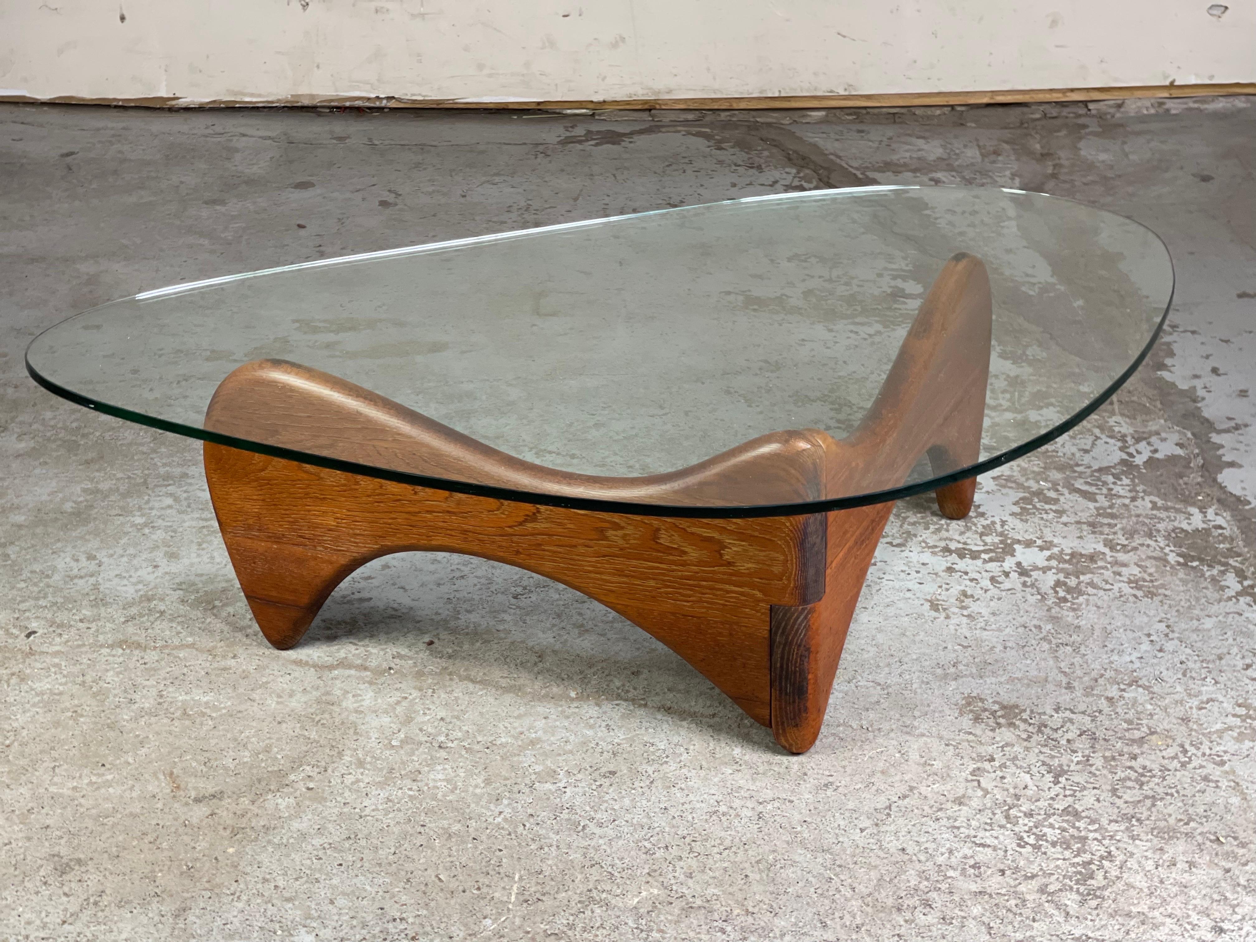 Mid Century Modern Sculptural Coffee Table after Noguchi 10