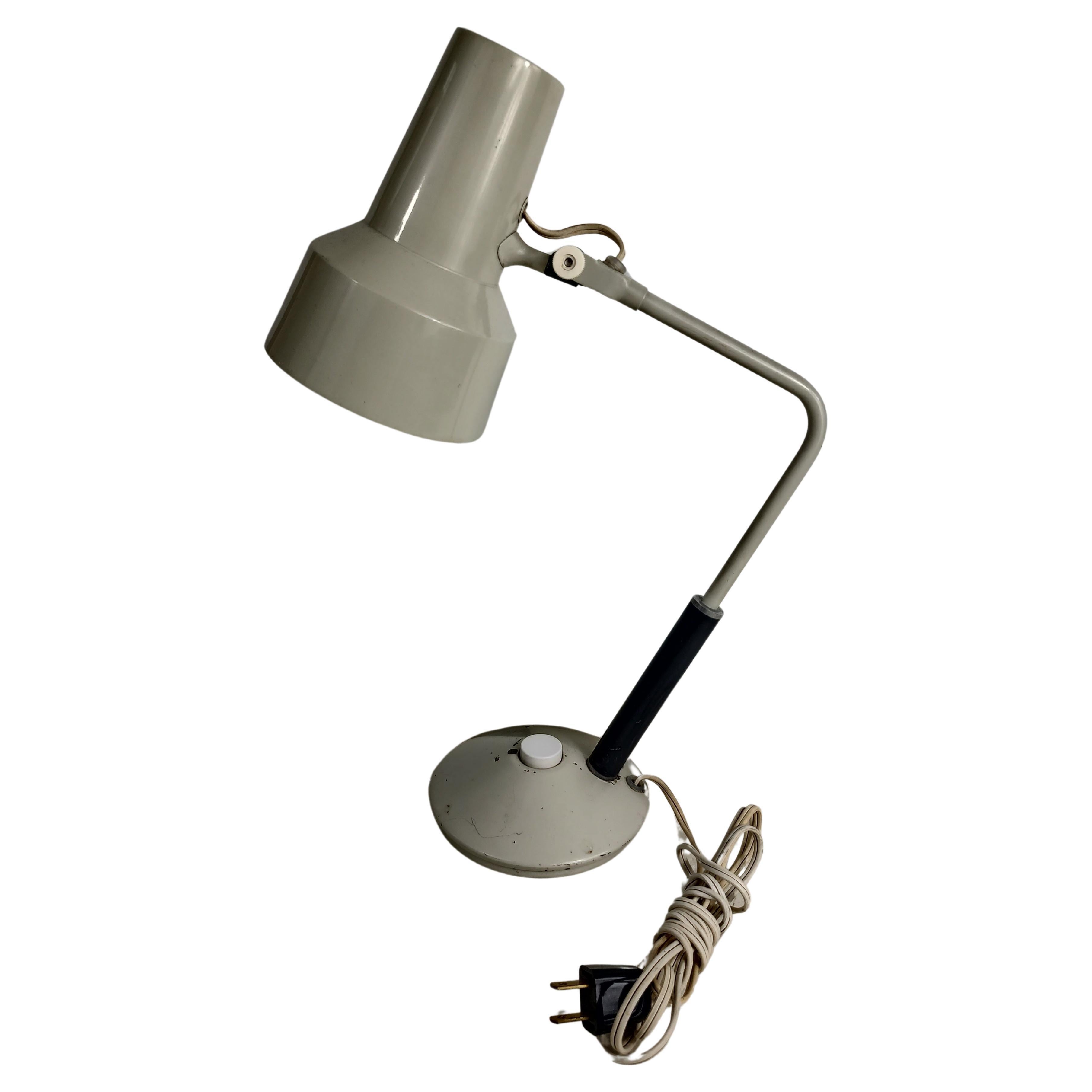 Mid-Century Modern Sculptural Desk Table Lamp by Luxo