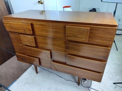 Mid-Century Modern Sculptural Dresser by Gio Ponti for Singer & Sons