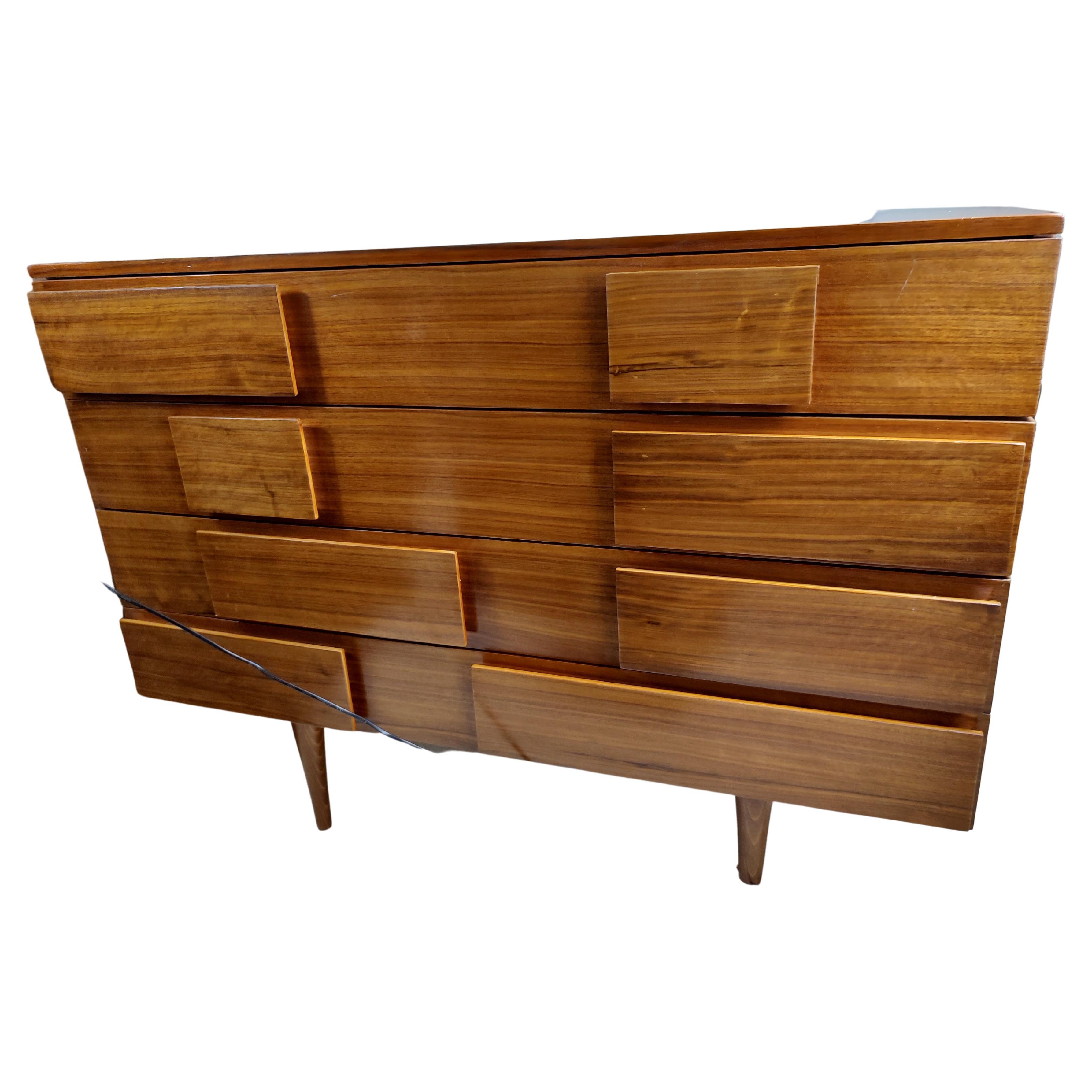 Mid-Century Modern Sculptural Dresser by Gio Ponti for Singer & Sons