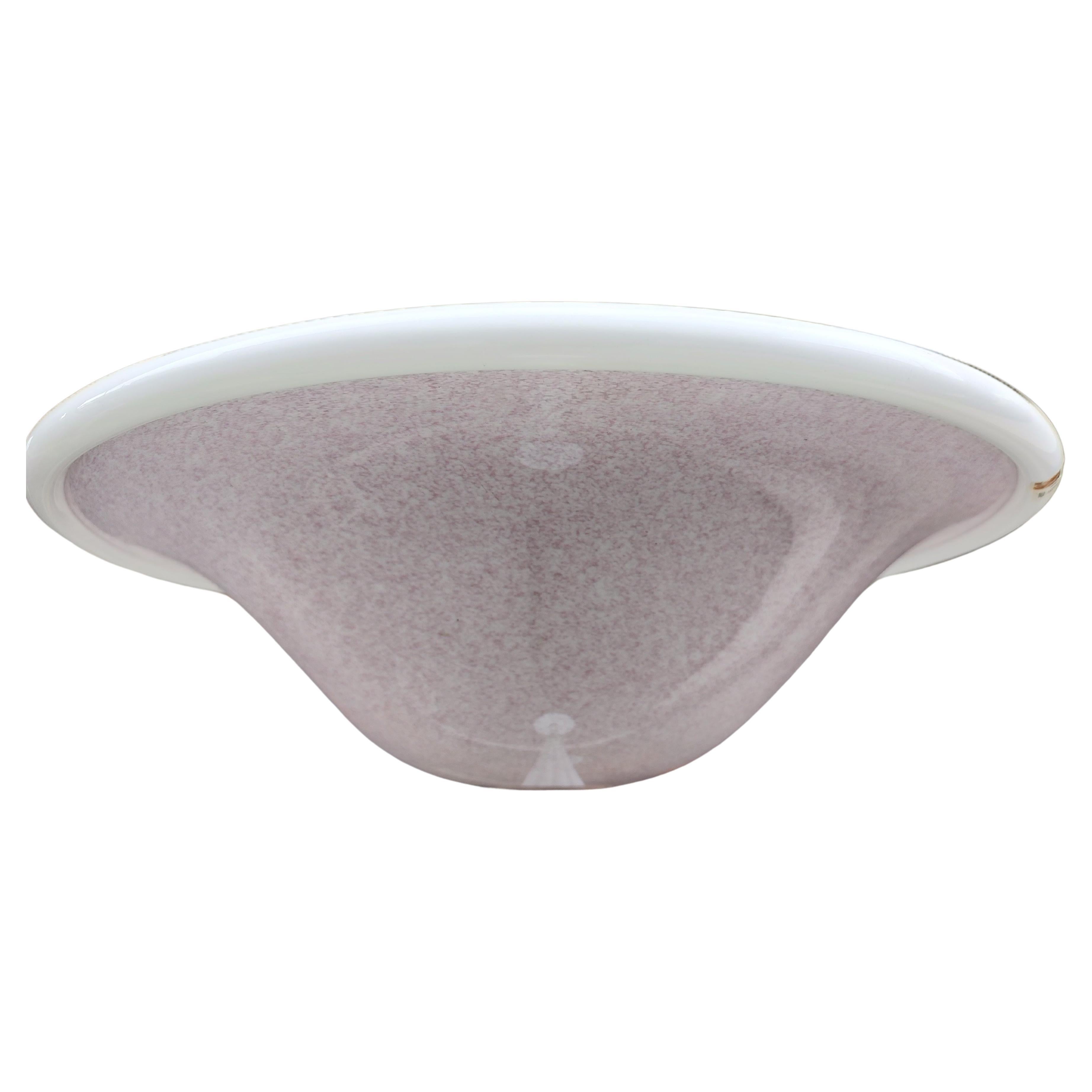 Lampadaire en verre sculptural moderne de style mi-siècle moderne par Barovier & Toso en vente 2