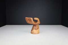 Mid-Century Modern Sculptural Hand Chair in the Style of Pedro Friedeberg, 1970s