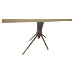 Mid Century Modern Sculptural Lacquered Parchment Cocktail Table by Aldo Tura
