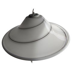 Mid-Century Modern Sculptural Large Murano Pendant Chandelier by Albani, Italy