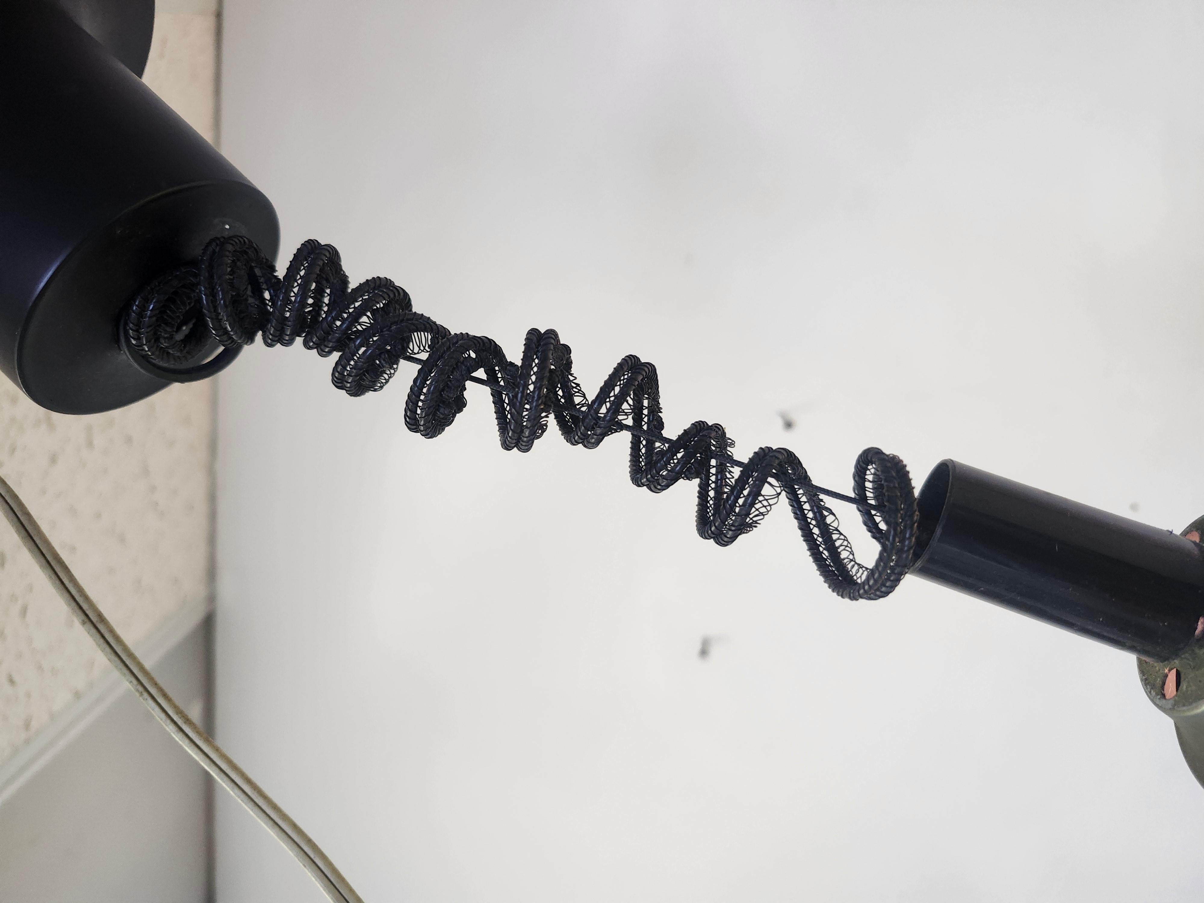 Acciaio Lampadario a sospensione regolabile in vetro verde di Murano scultoreo della metà del secolo scorso in vendita