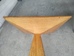 Mid-Century Modern Sculptural Pyramid Table by Harvey Probber
