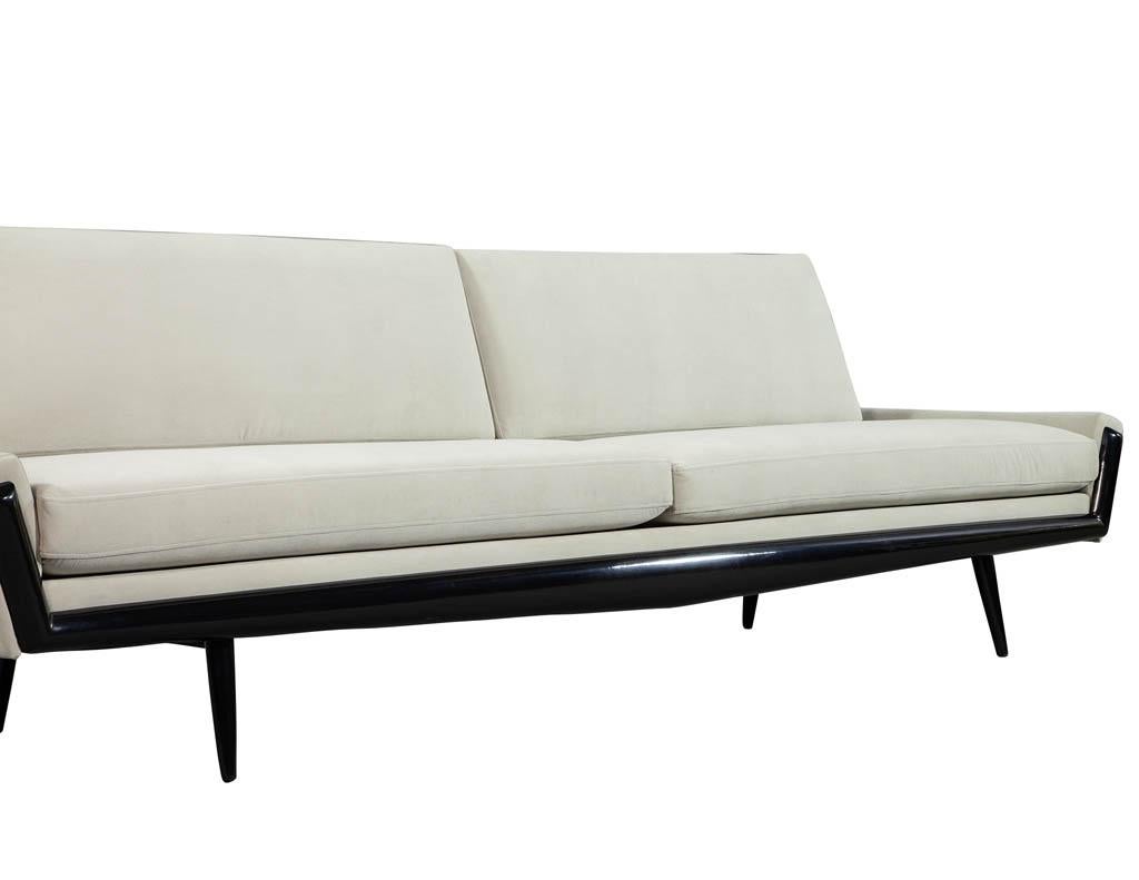 Mid-Century Modern Sculptural Sofa by Adrian Pearsall 1