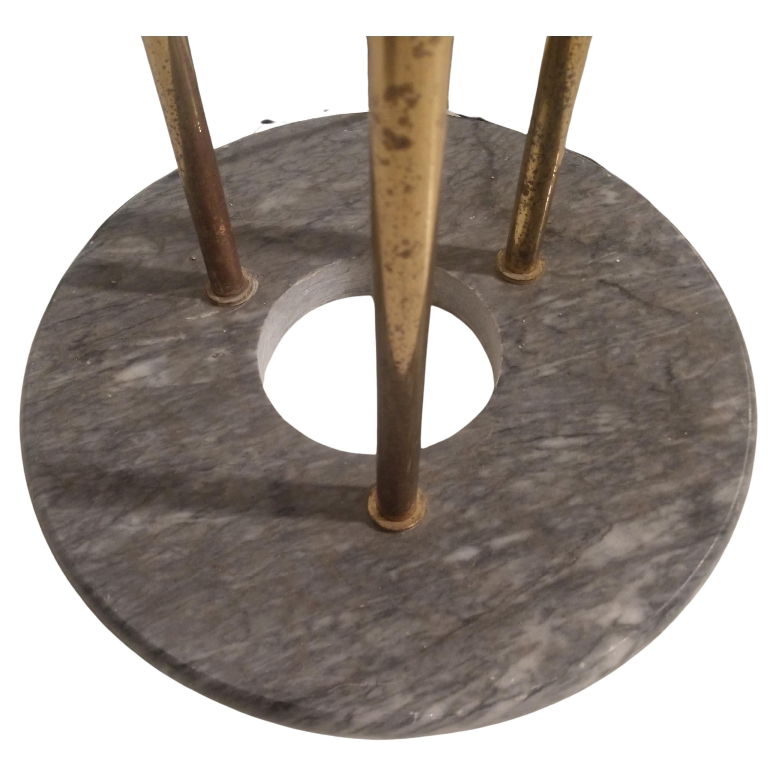 Polished Mid-Century Modern Sculptural Sonneman for Kovacs Floor Lamps Pair Available For Sale