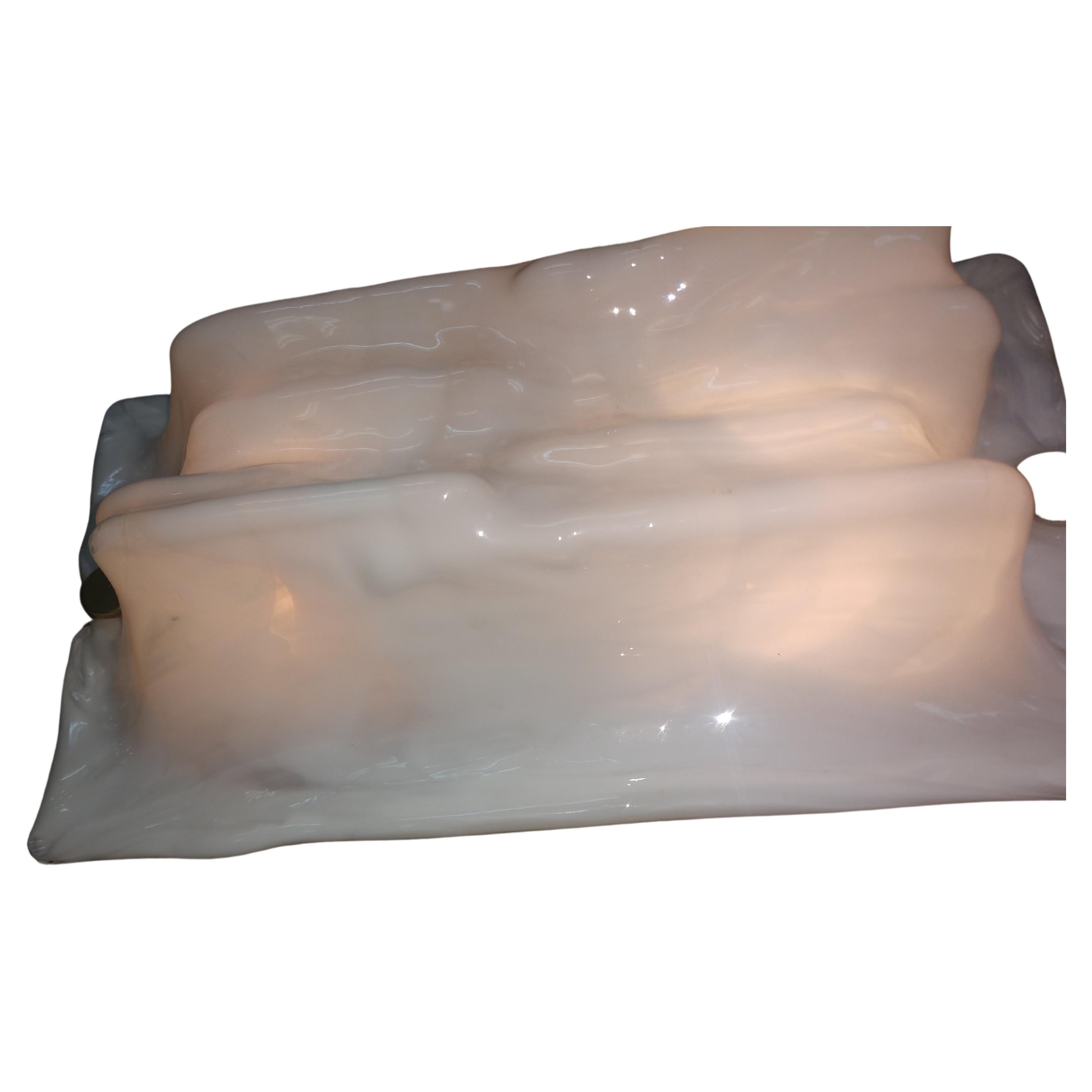 Fin du 20e siècle Appliques murales sculpturales modernes mi-siècle modernes de Venini en vente