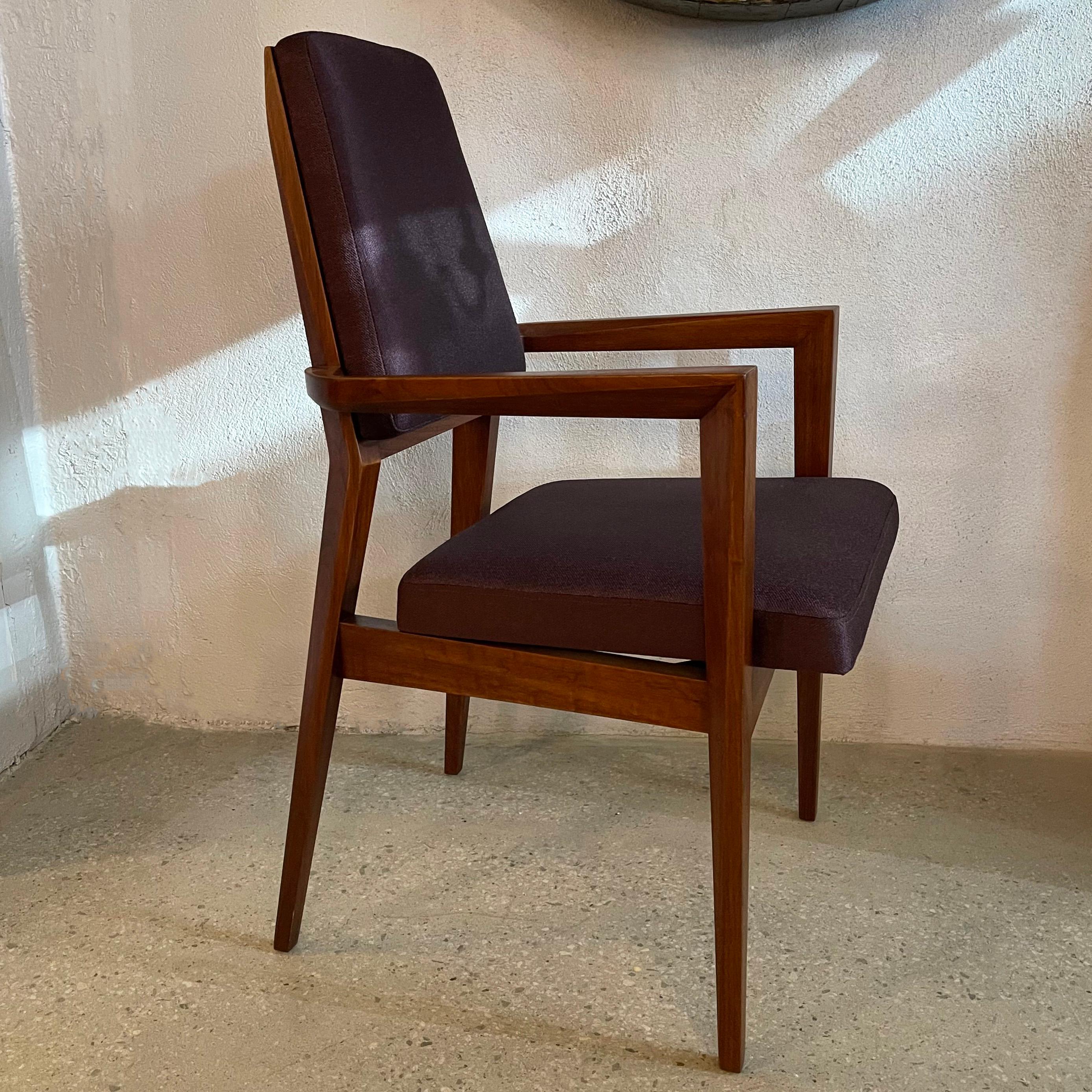 Mid-Century Modern Sculptural Walnut Armchair by Marc Berge For Grosfeld House For Sale 3