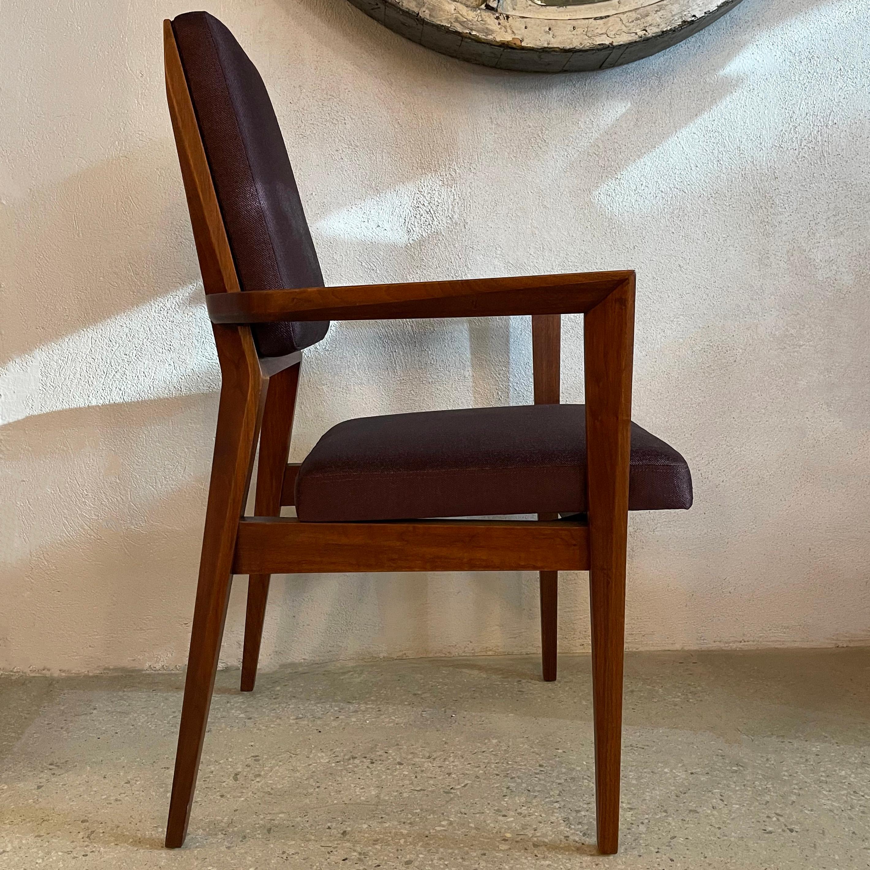 Mid-Century Modern Sculptural Walnut Armchair by Marc Berge For Grosfeld House For Sale 7