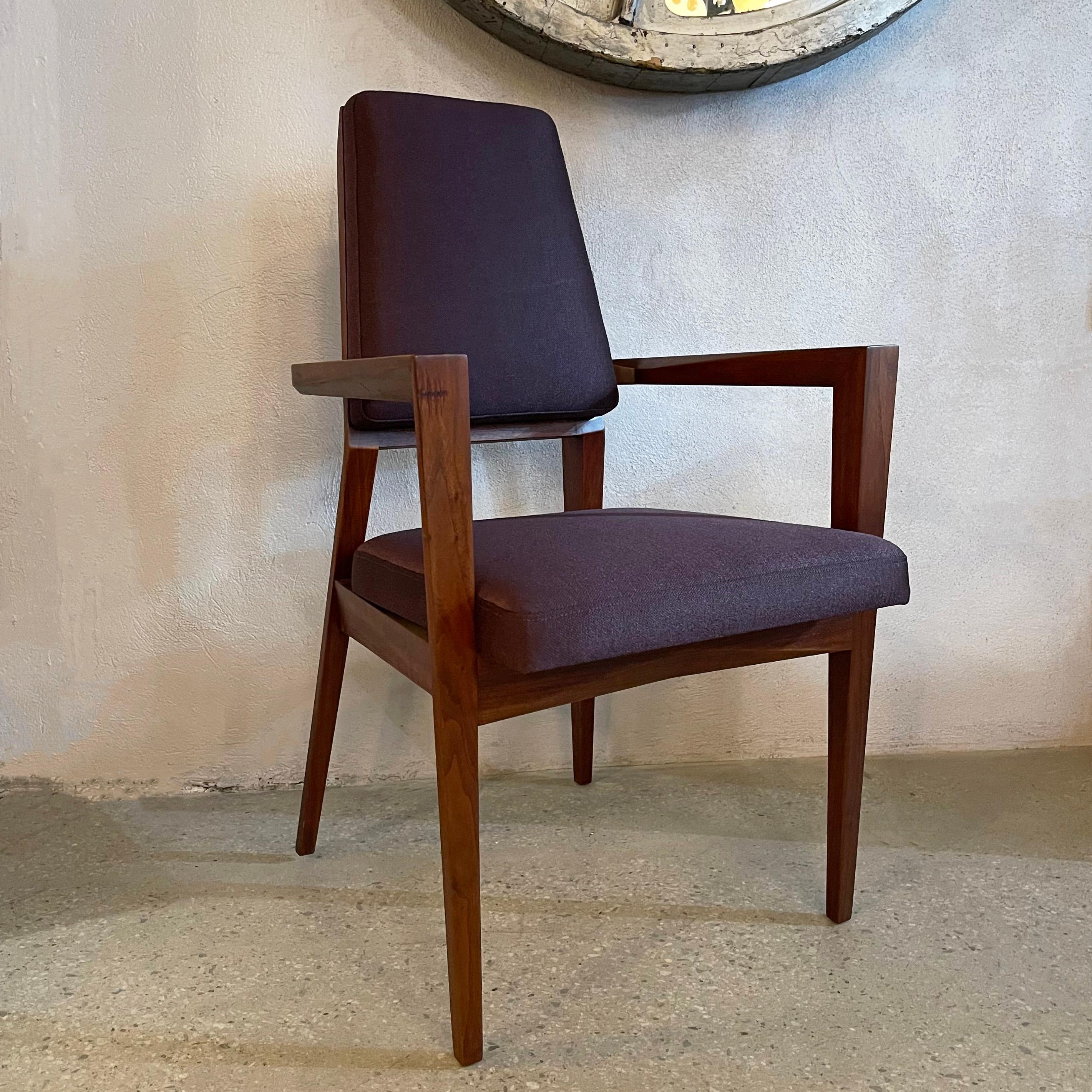 Mid-Century Modern Sculptural Walnut Armchair by Marc Berge For Grosfeld House For Sale 2