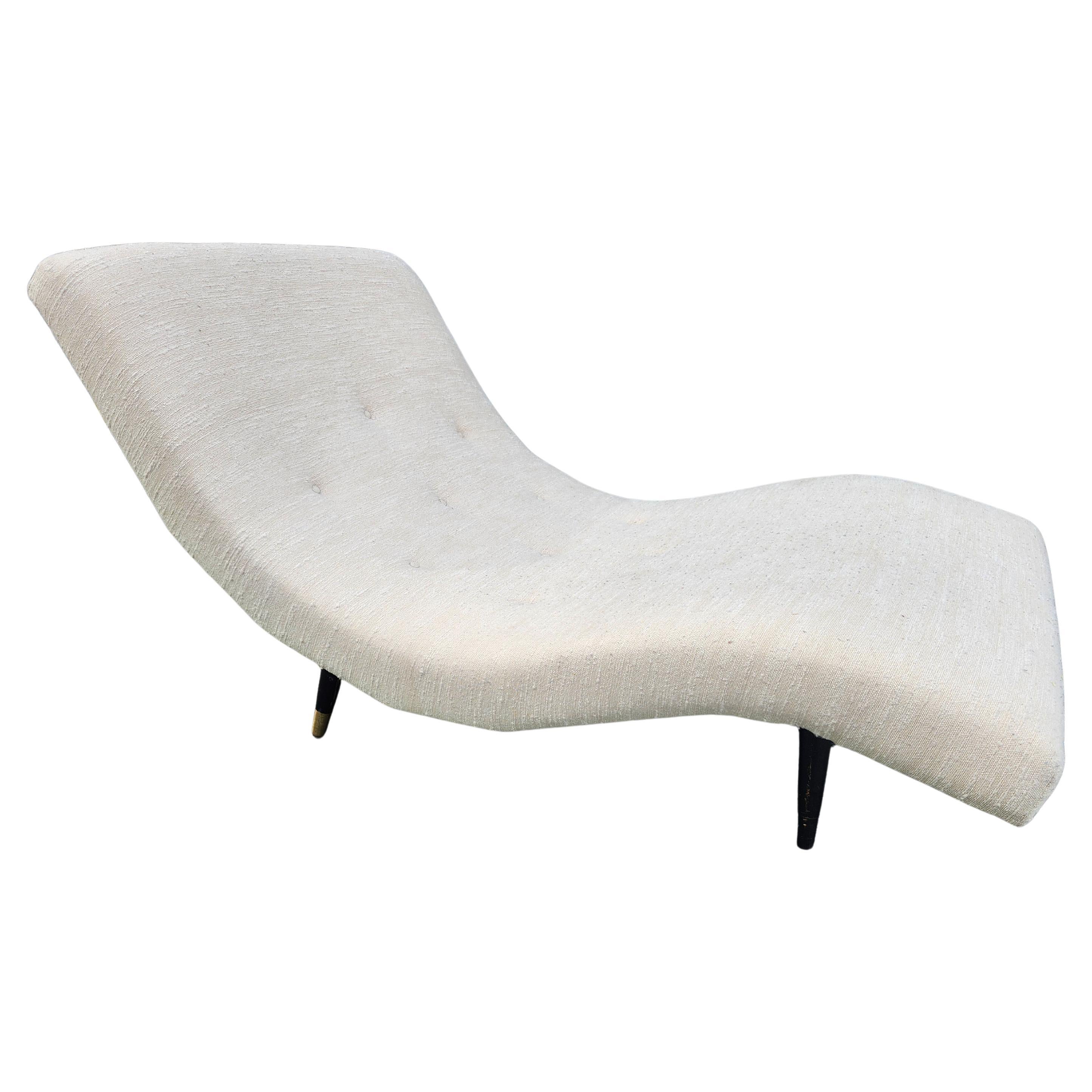 Mid-Century Modern Sculptural Wave Chair by Adrian Pearsall Crafts Associates