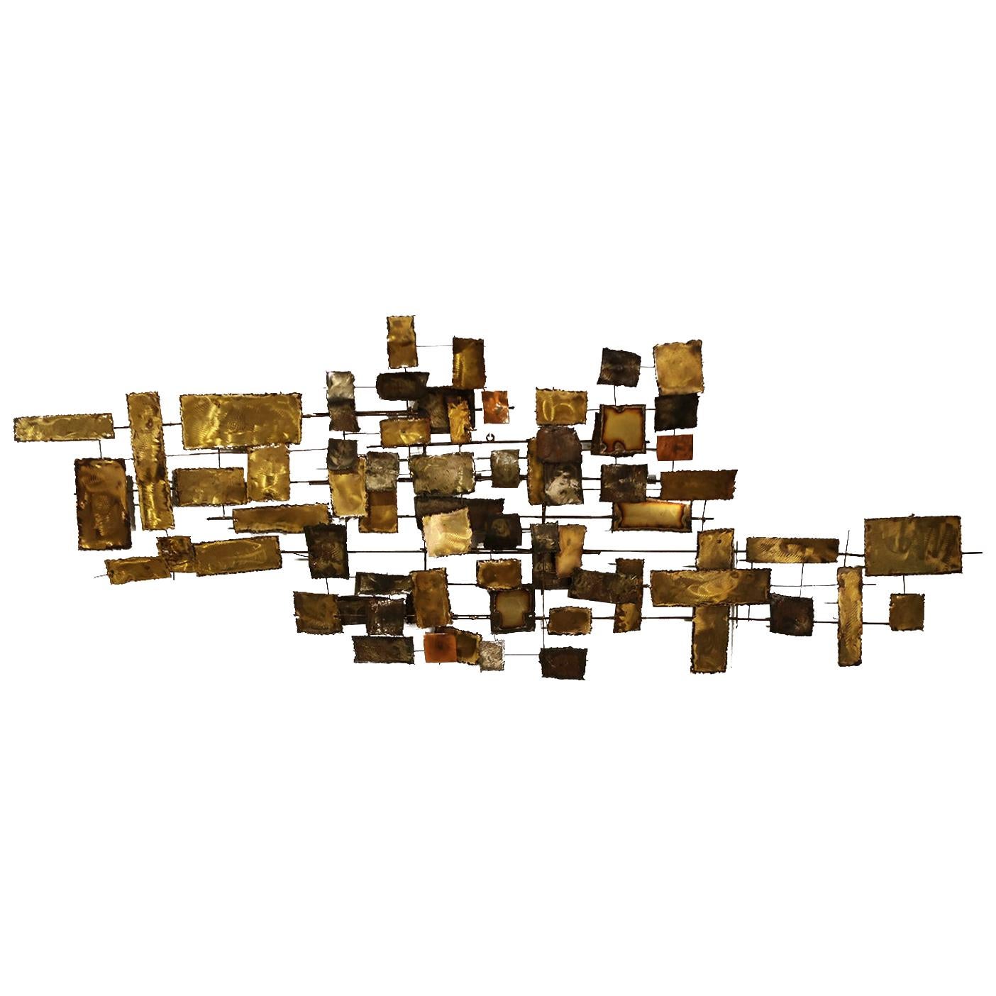 Mid-Century Modern Sculpture Abstract Wall Art