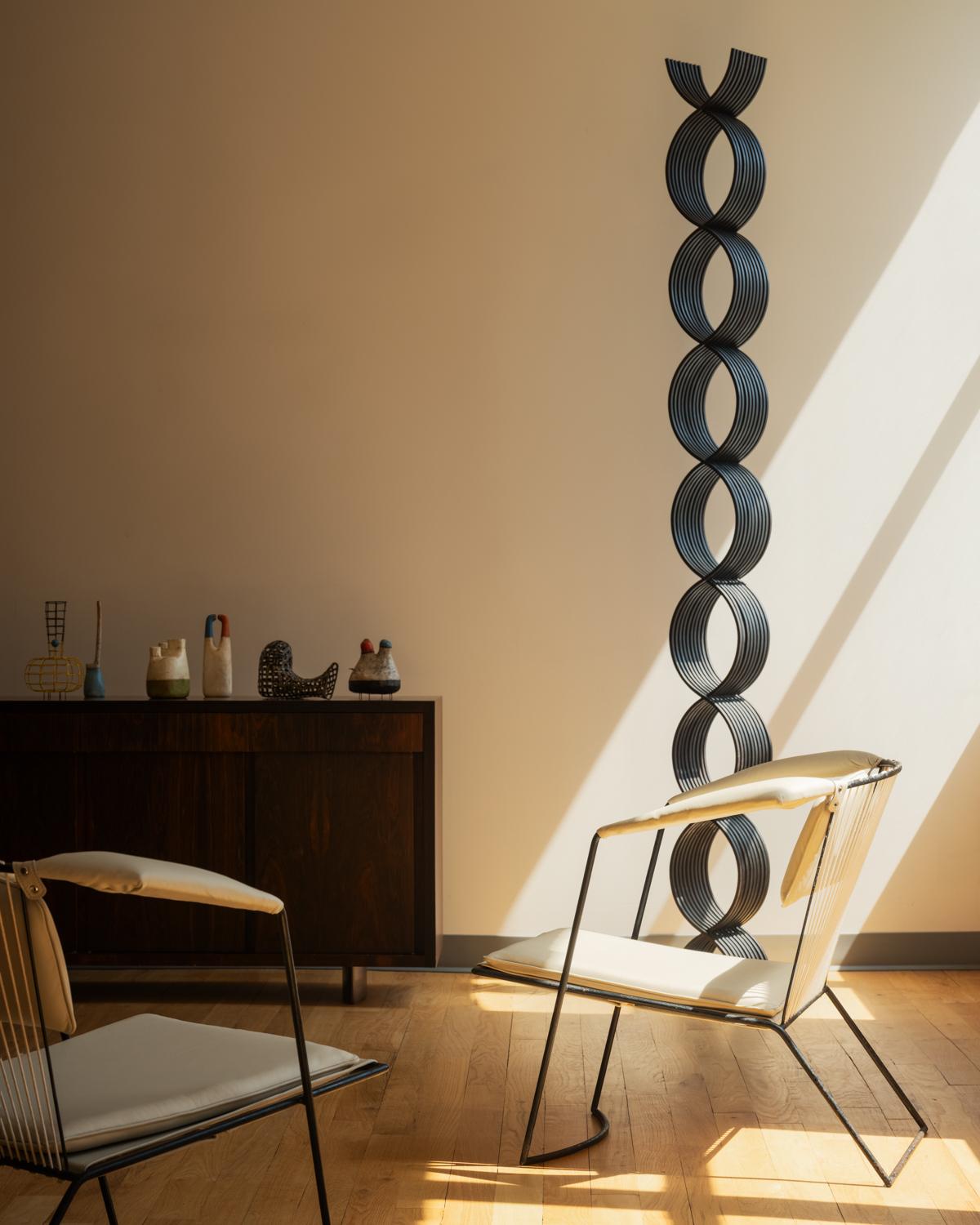 Scultura moderna di metà secolo di Joaquim Tenreiro, anni '60 in vendita 10