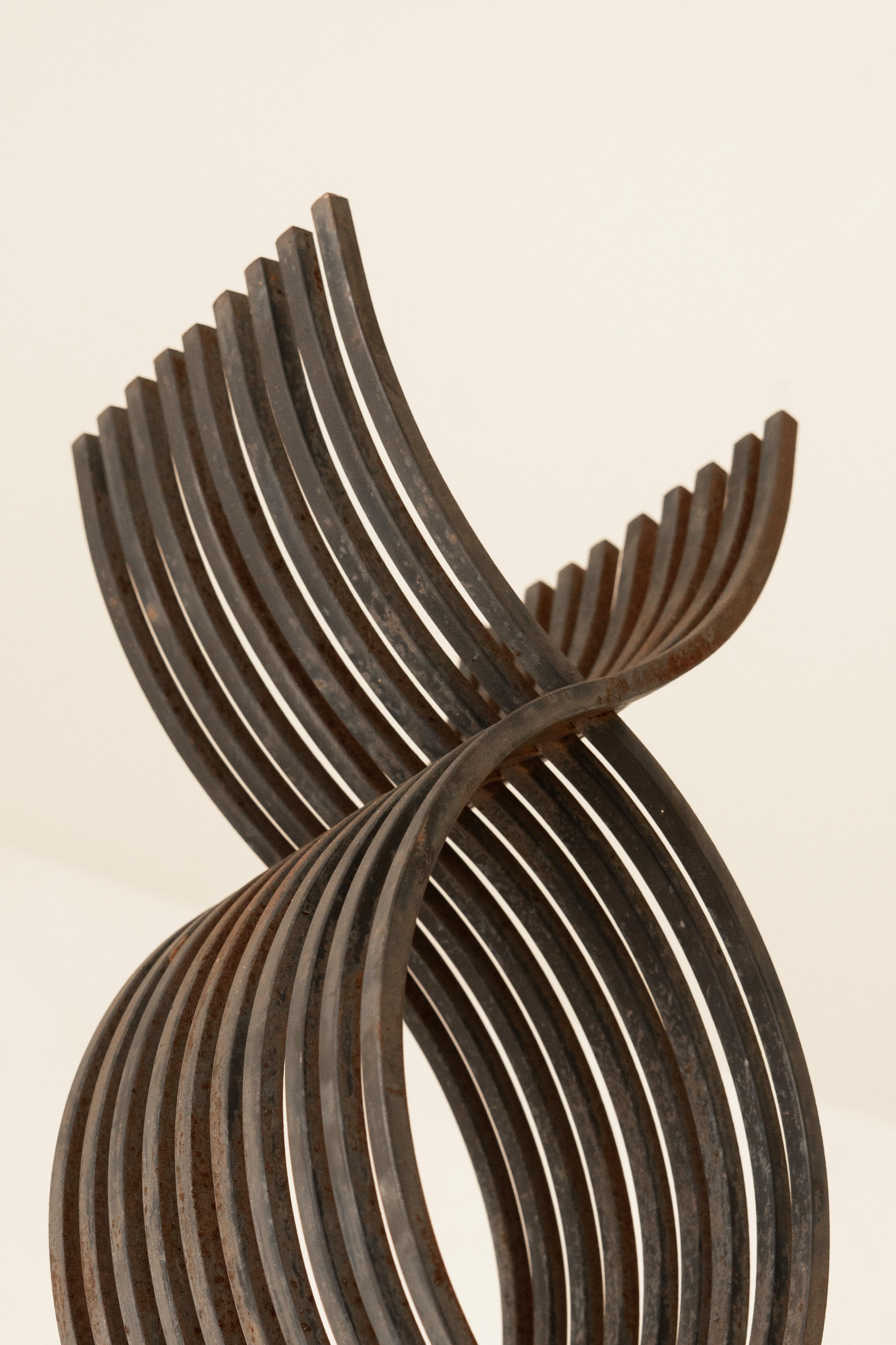 Ferro Scultura moderna di metà secolo di Joaquim Tenreiro, anni '60 in vendita