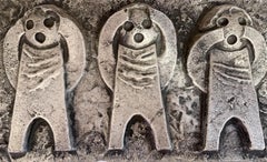 Moderne Skulptur aus der Mitte des Jahrhunderts von Willy Ceysens, Belgien, 1960er Jahre, signiert