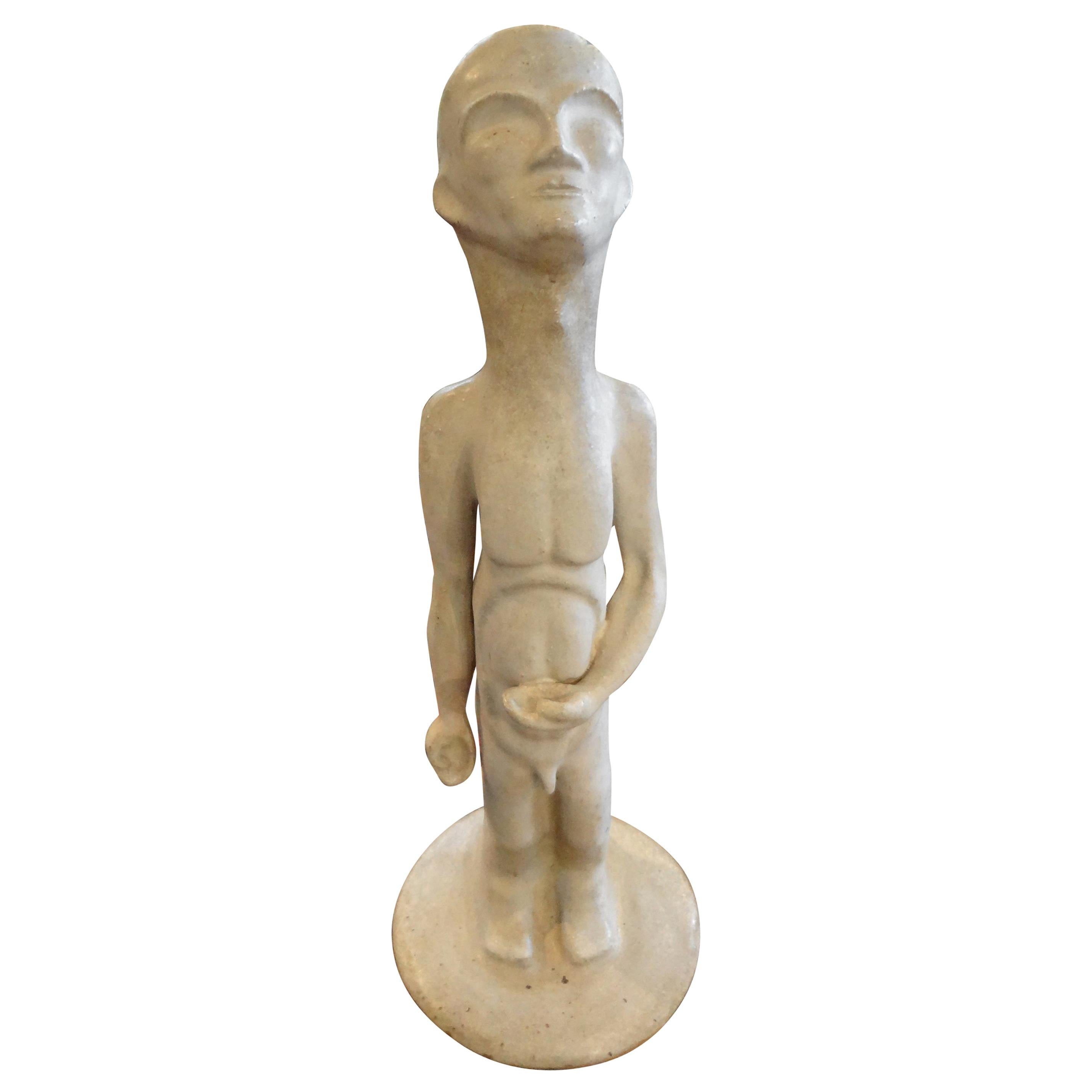 Mid-Century Modern Sculpture in the Manner of Amedeo Modigliani For Sale 6