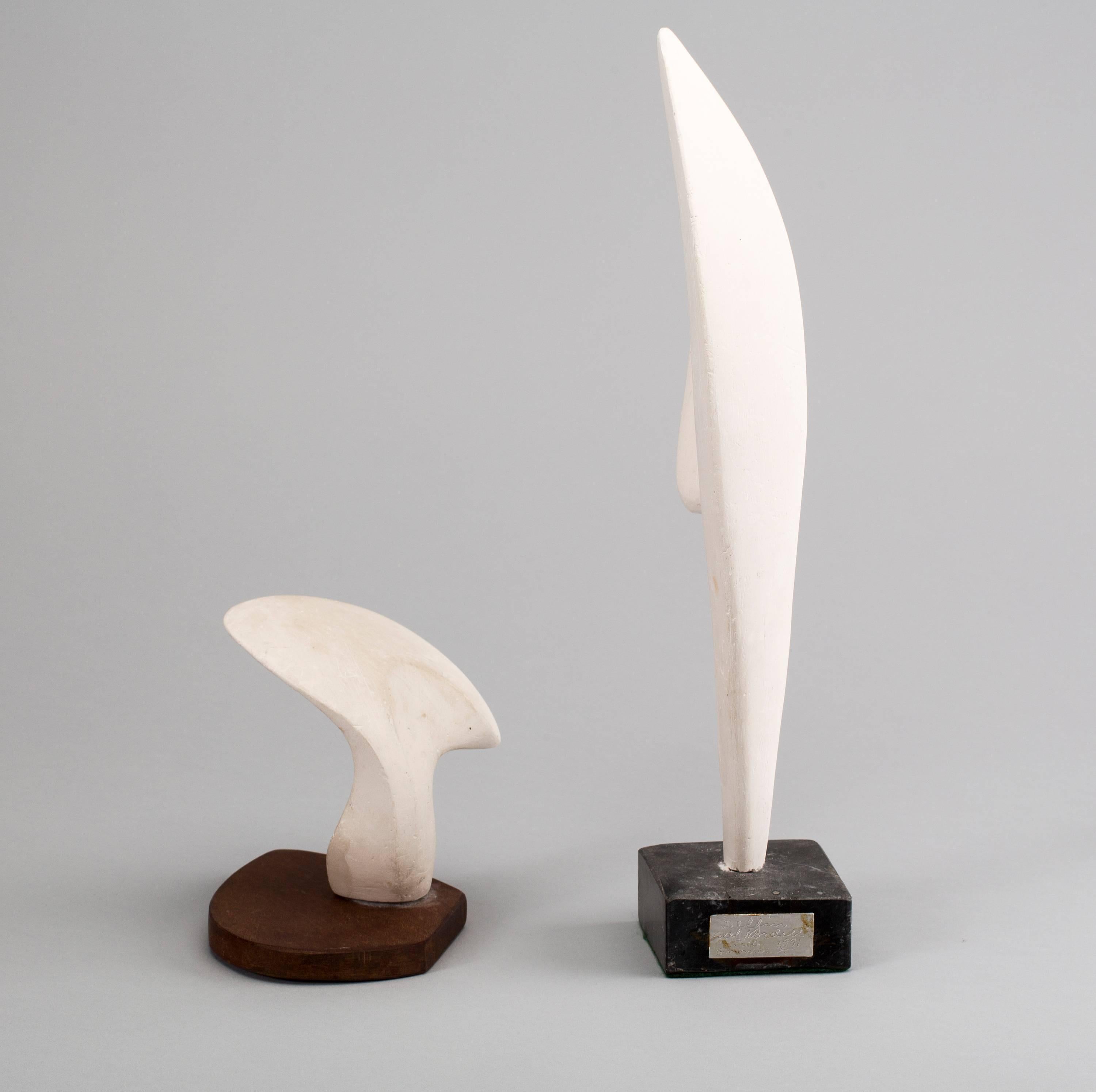 Swedish Mid-Century Modern Sculptures by Axel Nordell, Set of 2 For Sale
