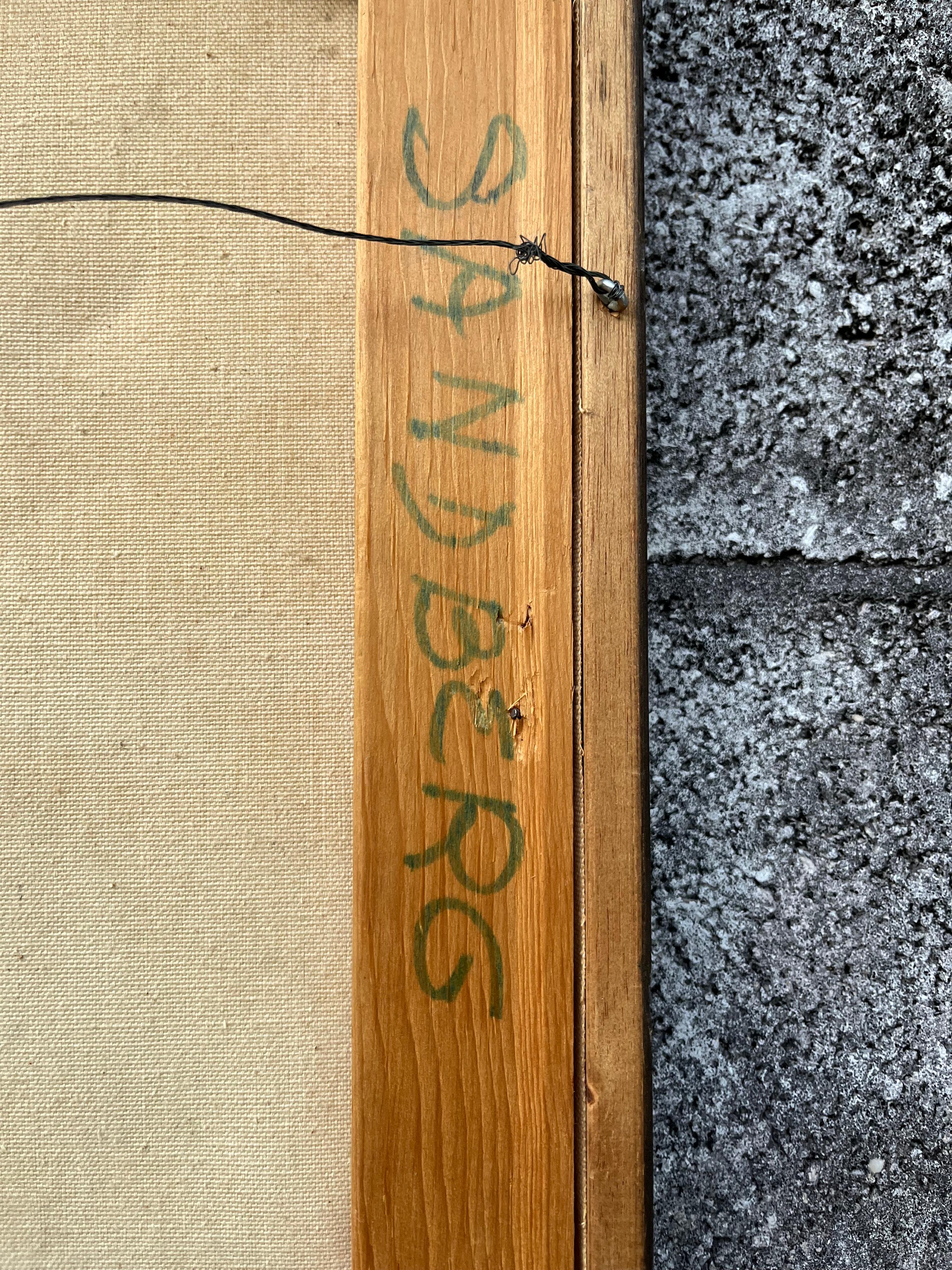 Mid-Century Modern Seascape Ölgemälde gerahmt und signiert vom Künstler. im Angebot 6