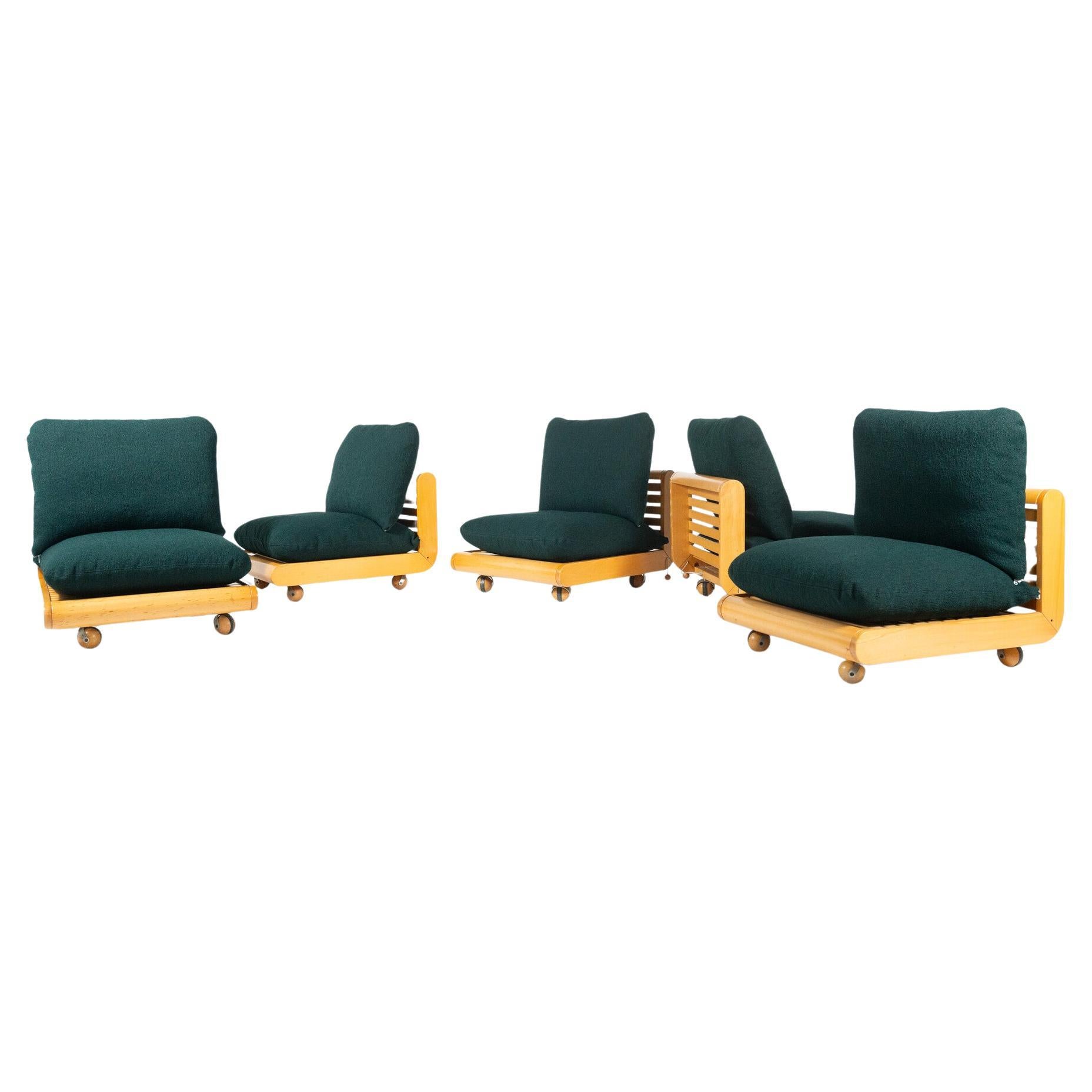Mid-Century Modern Seating Set by Giuliana Gramigna and Sergio Mazza