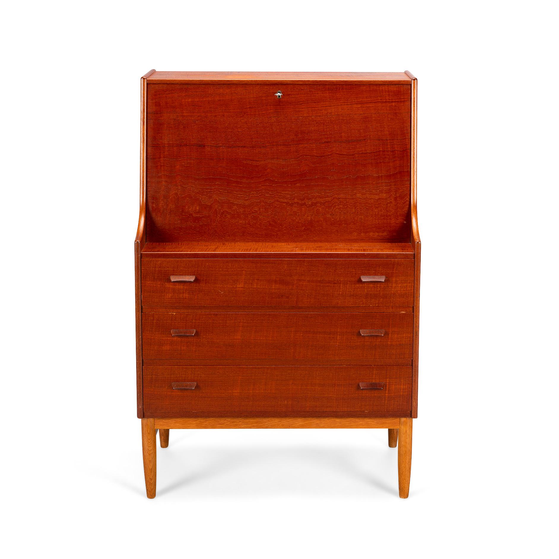Mid-Century Modern Secretary by Poul Volther, 1960s For Sale 3