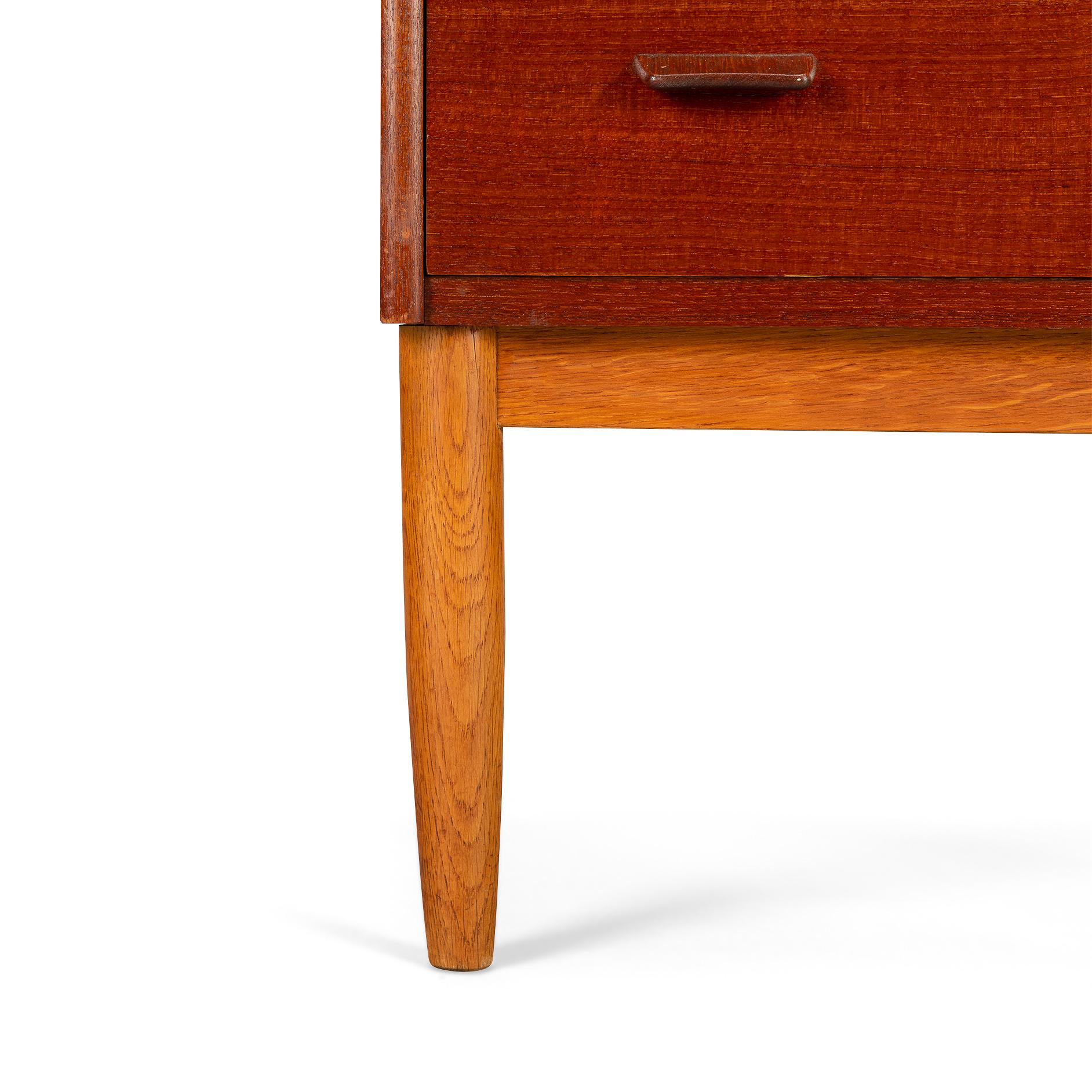 Oak Mid-Century Modern Secretary by Poul Volther, 1960s For Sale