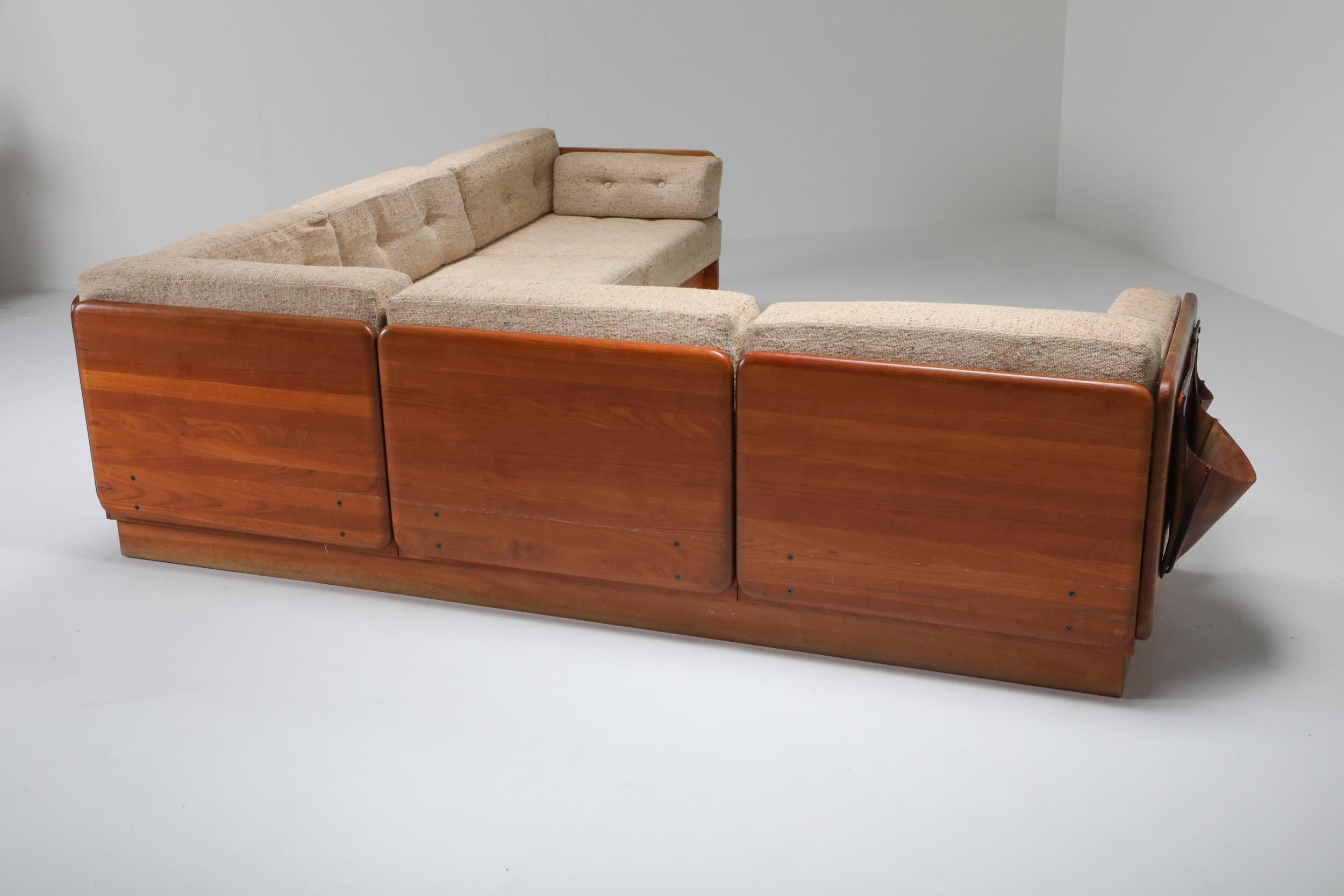 European Mid-Century Modern Sectional Couch by Mikael Laursen