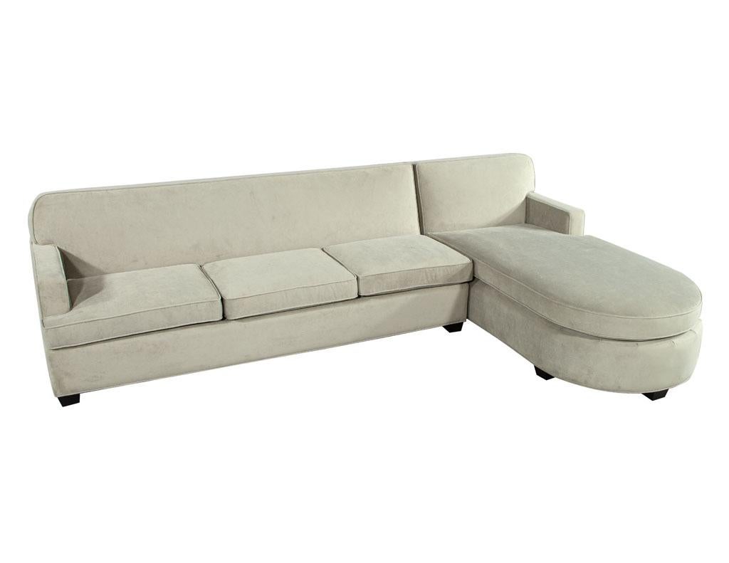 Mid-Century Modern Sectional Sofa by Arden Bell Jacobson For Sale 3