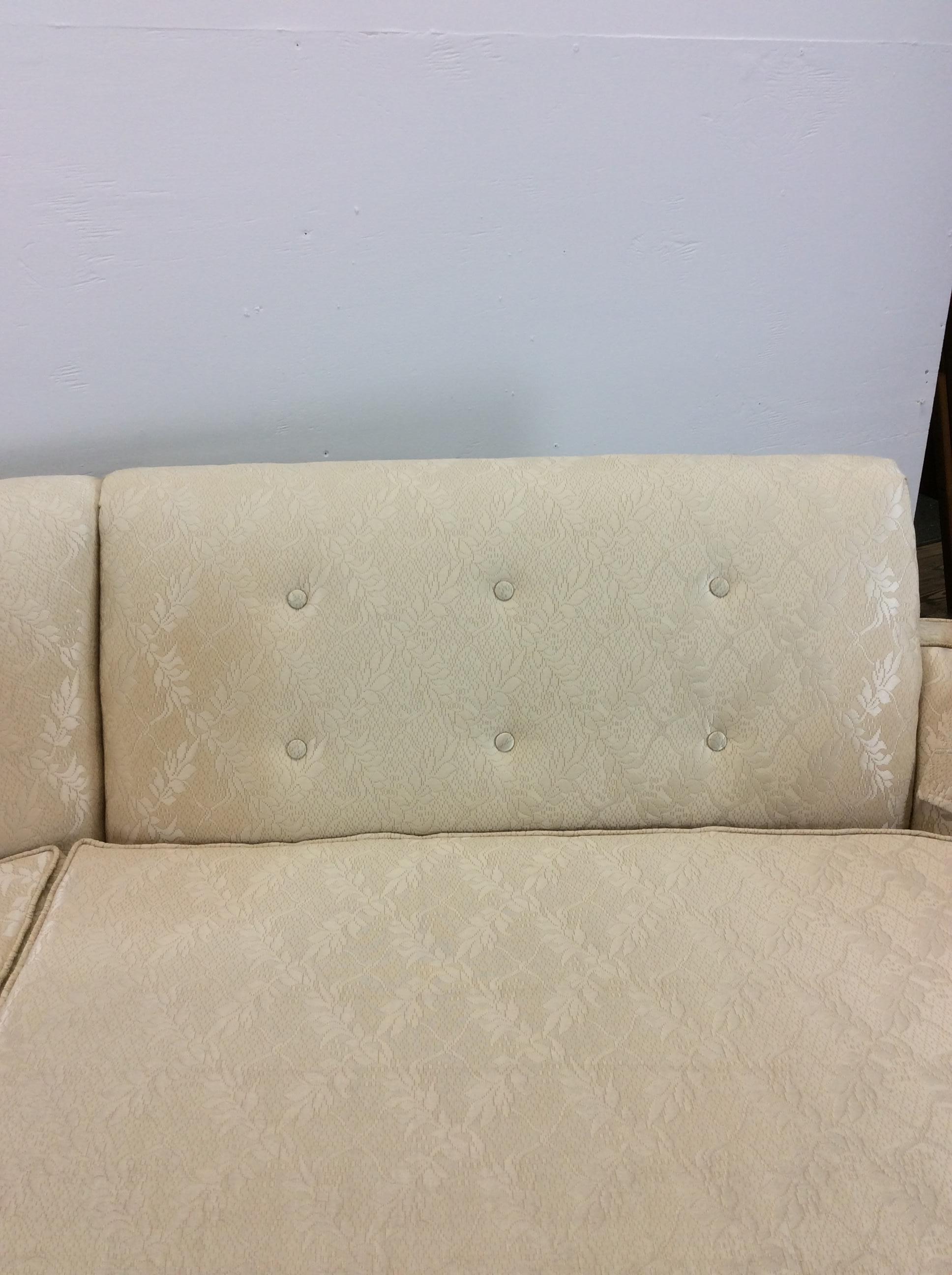 Canapé sectionnel moderne du milieu du siècle avec tissu d'ameublement vintage en vente 11