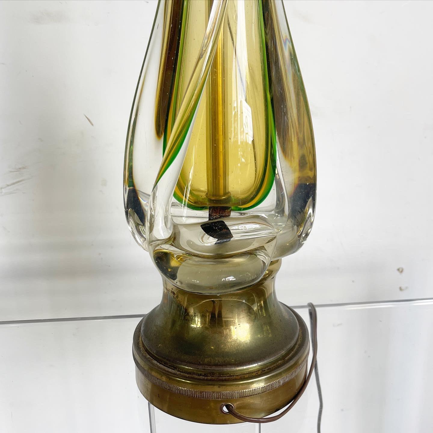 Lampe de table en verre Murano The Moderns en vente 1