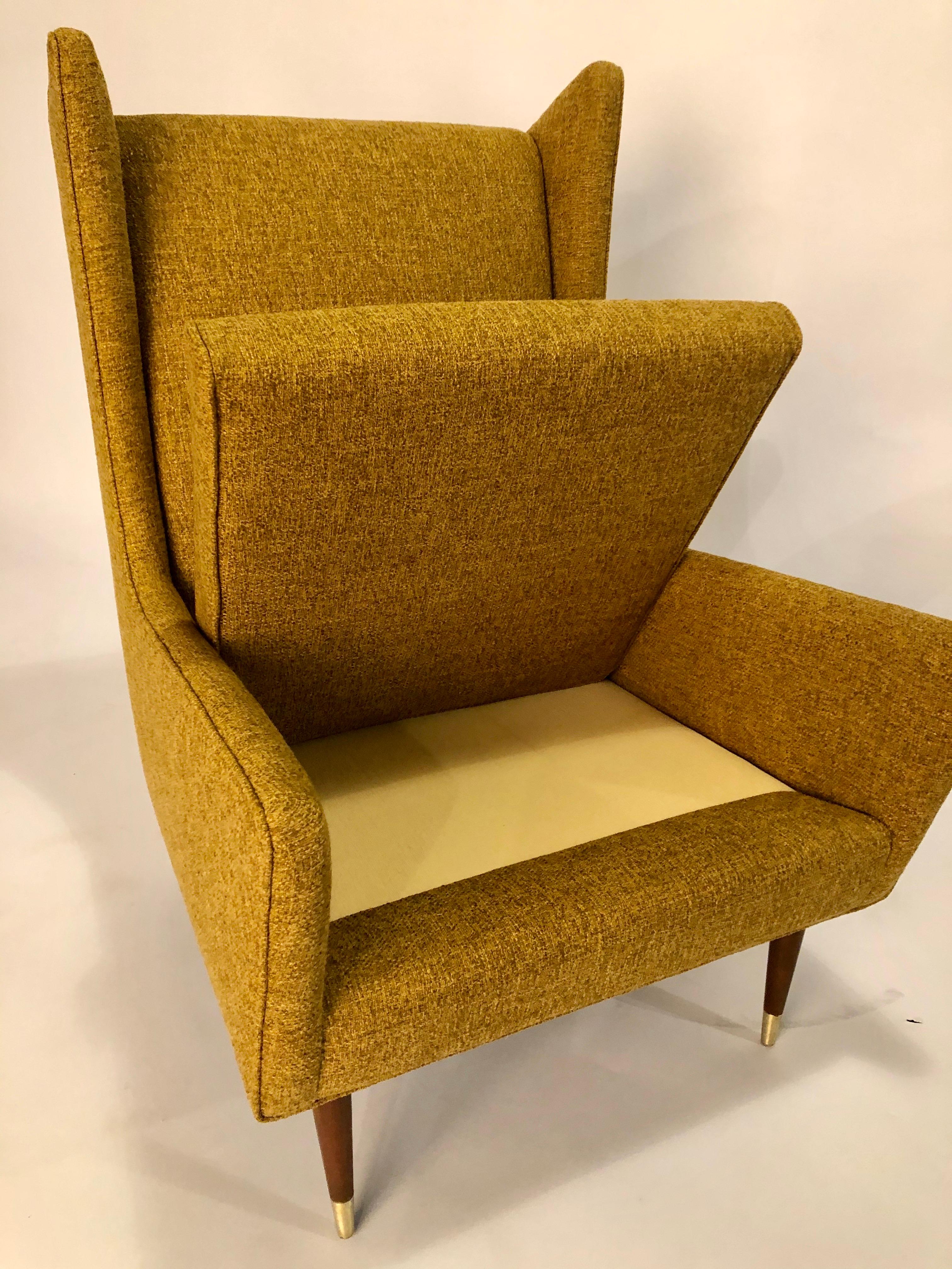 Mid-Century Modern Selig Wing Chair 2