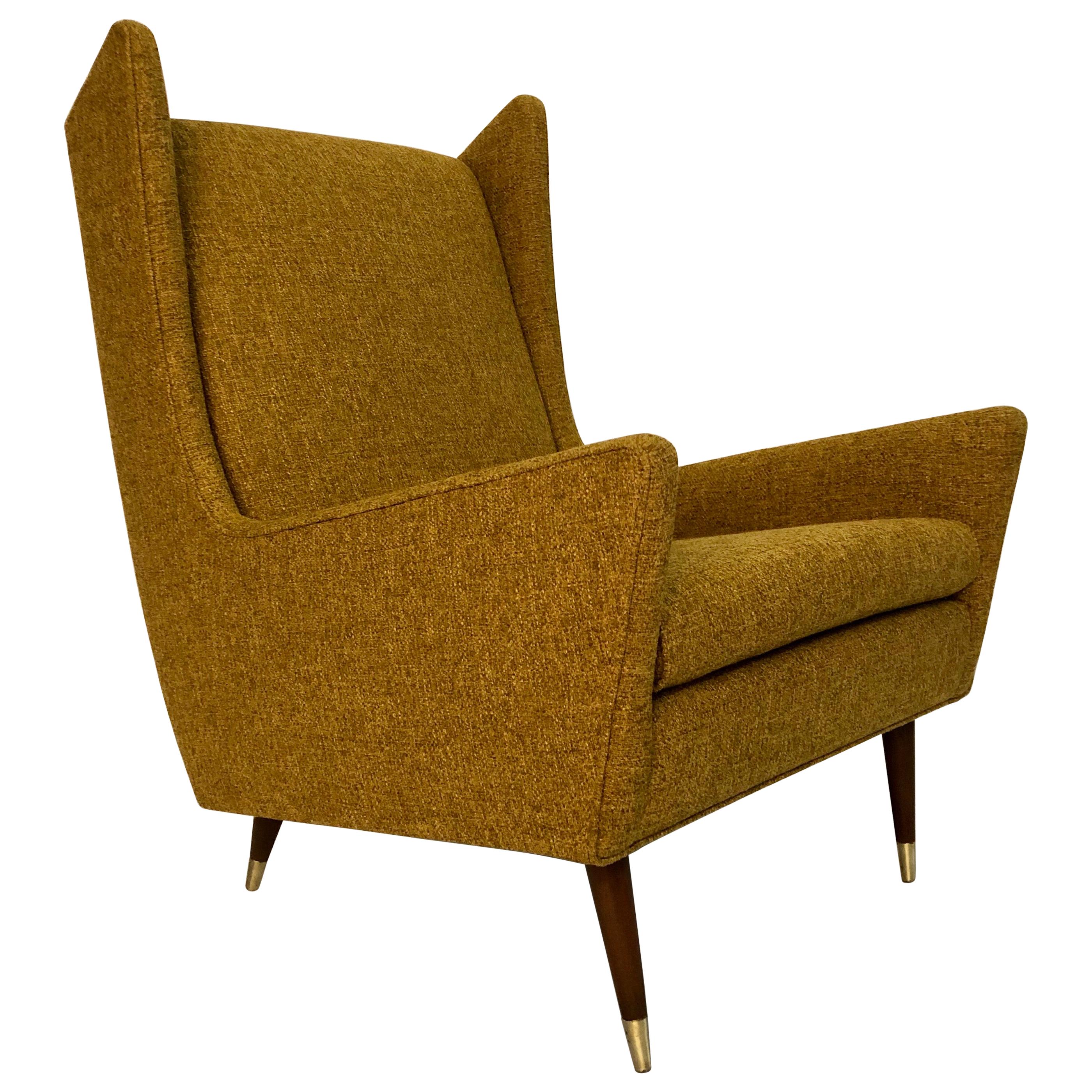 Mid-Century Modern Selig Wing Chair