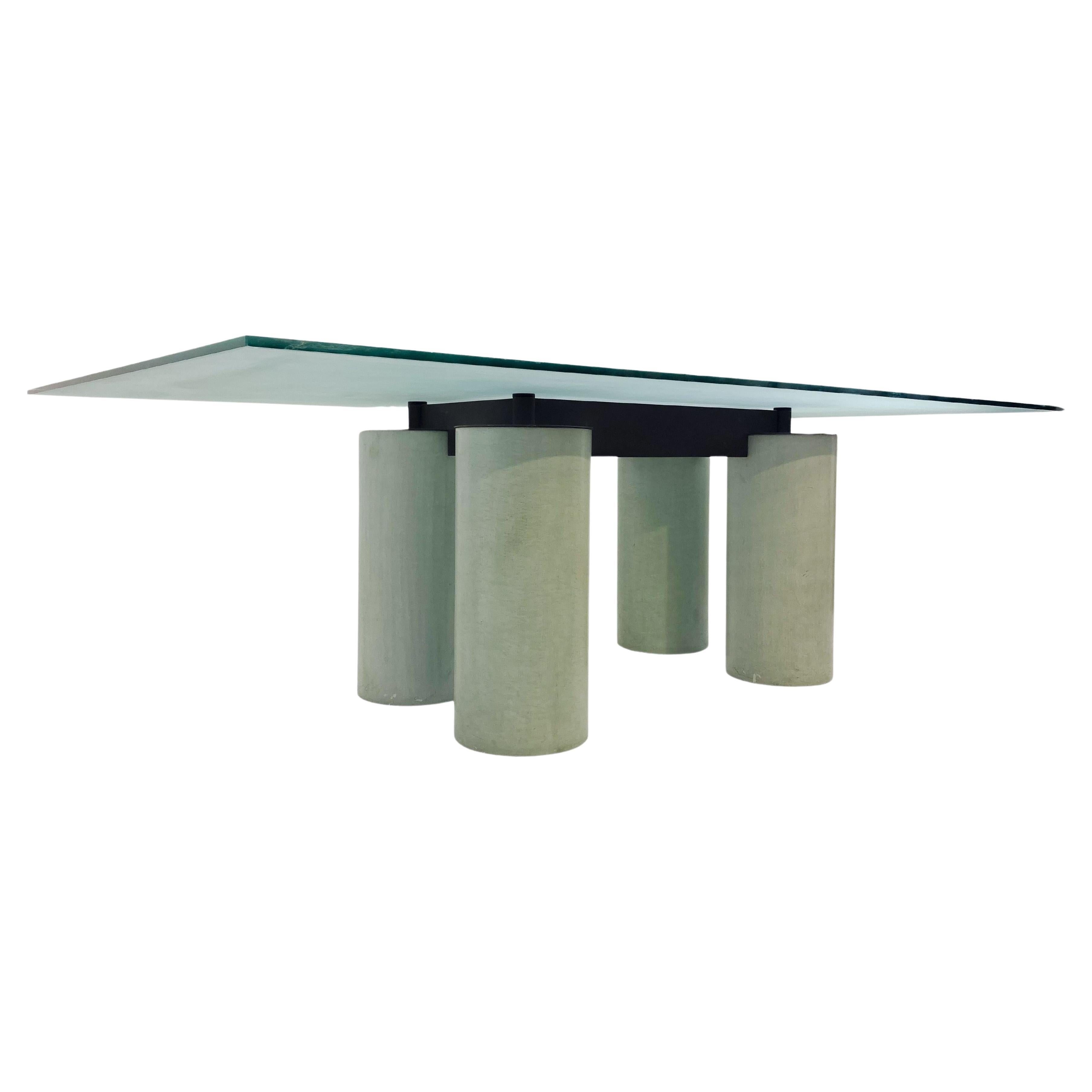 Table de salle à manger "Serenissima" de Lella & Massimo Vignelli, moderne du milieu du siècle dernier