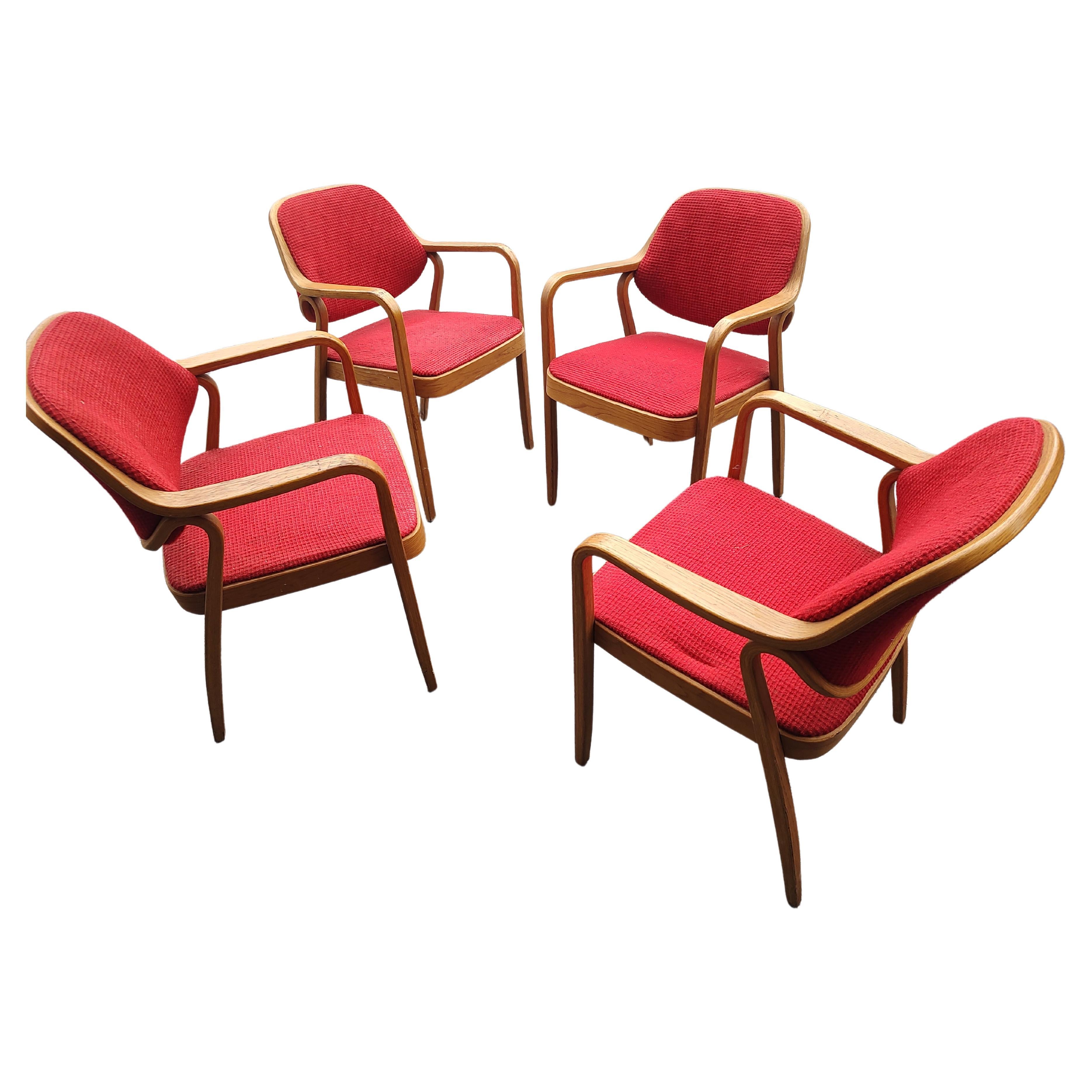 Ensemble moderne de 10 chaises de conférence de salle à manger Bill Stephens pour Knoll  en vente 2