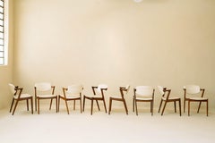 Mid-Century Modern Set of 12 Armchairs by Unknown Artist, 1960s