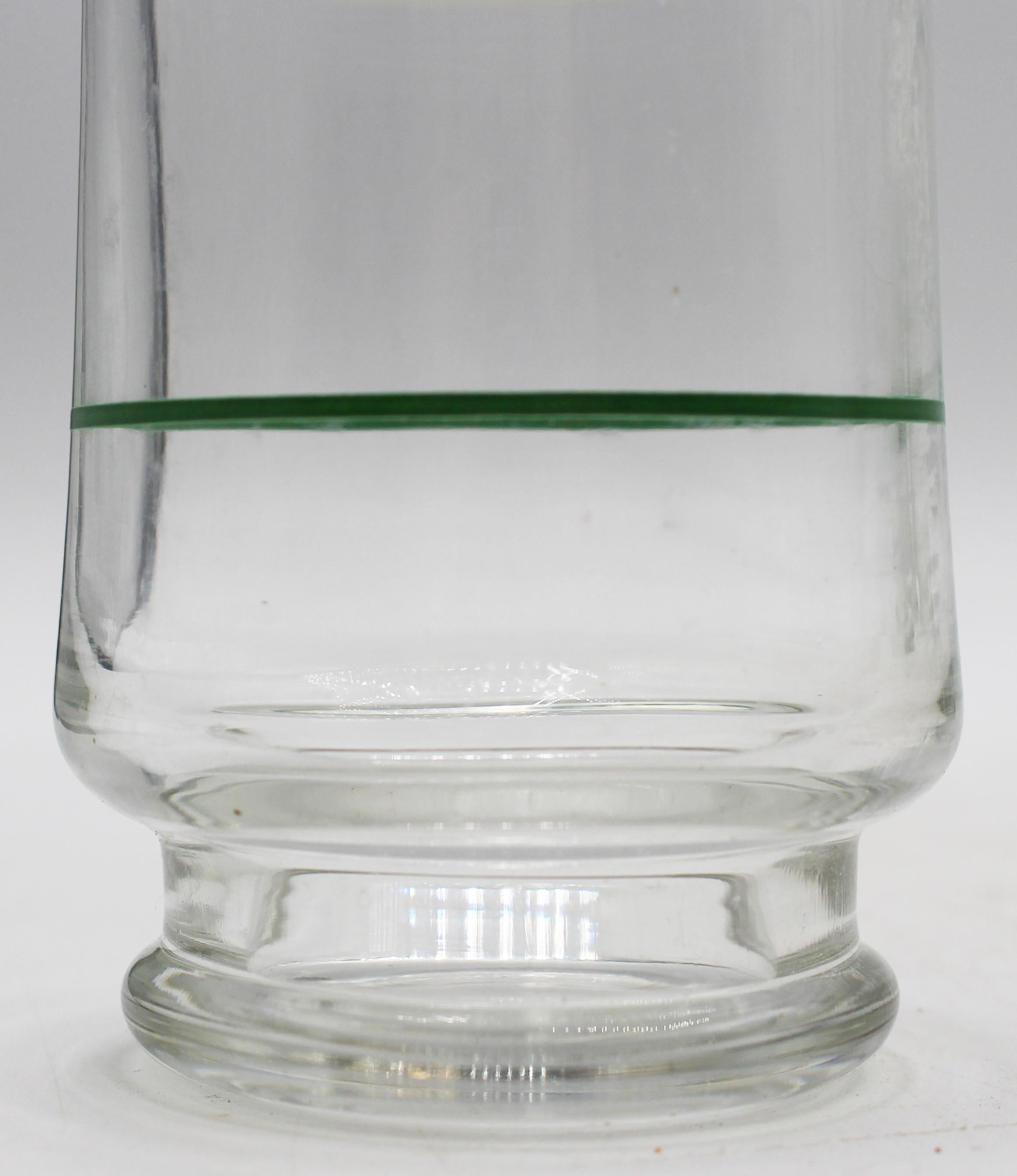 Mid-Century Modern Set de 12 verres double Mint Julep par Anchor Hocking en vente