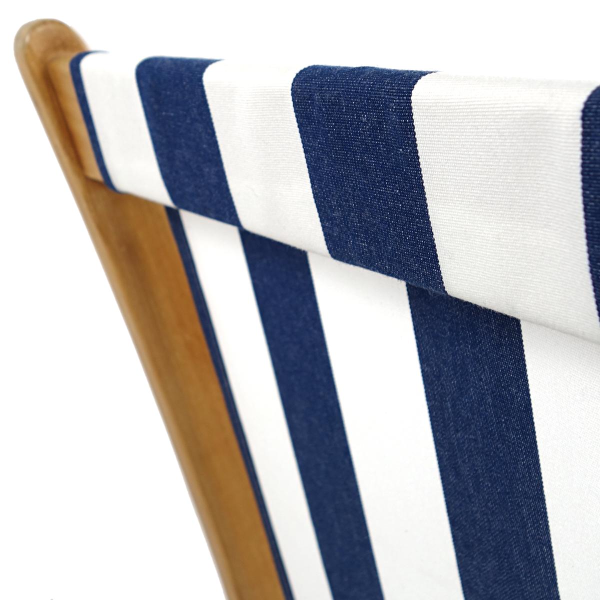 Mid-Century Modern Set of 2 Lacquered Wooden Folding Deck Chairs 'Gracias' For Sale 6