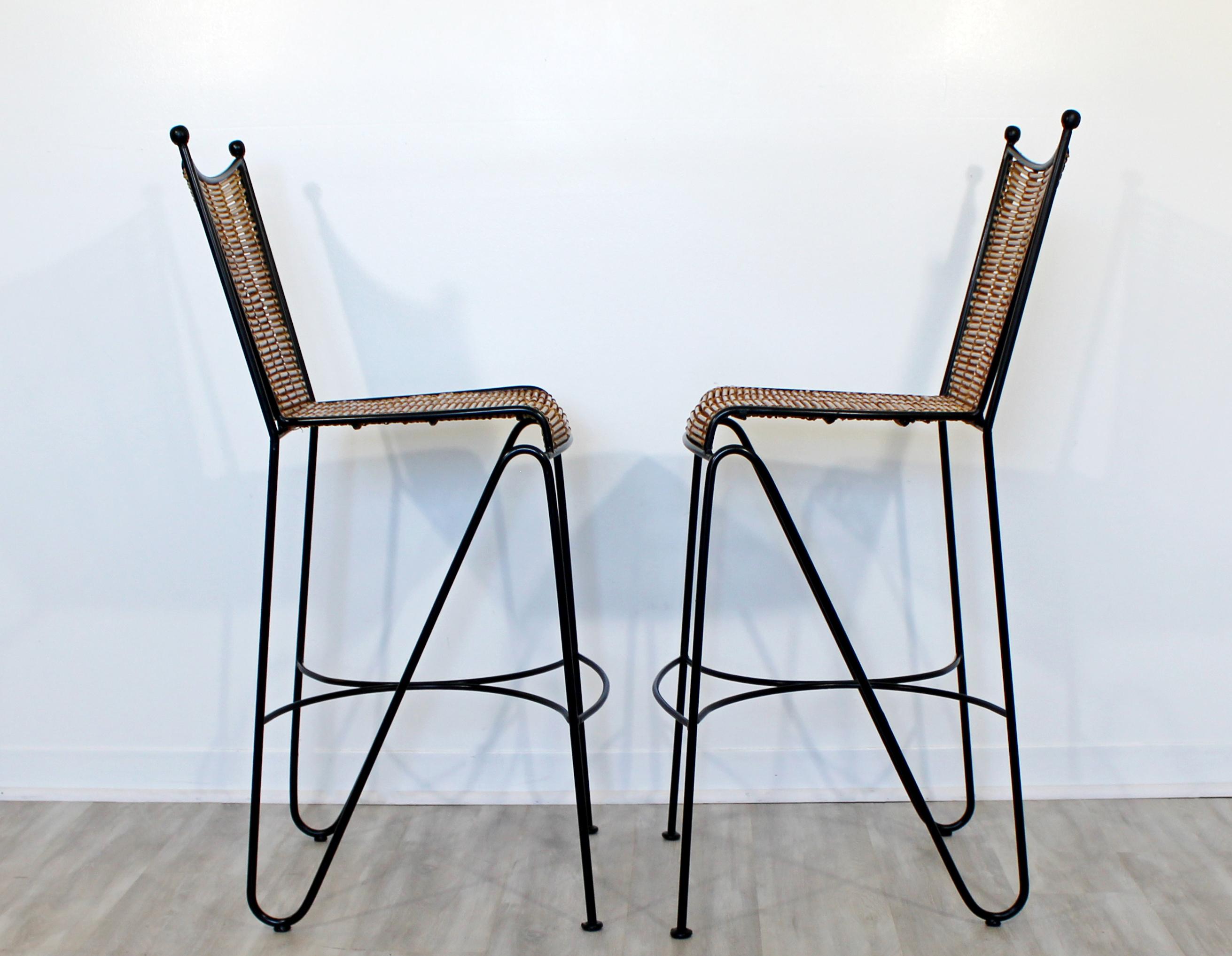 1950s factory barstool