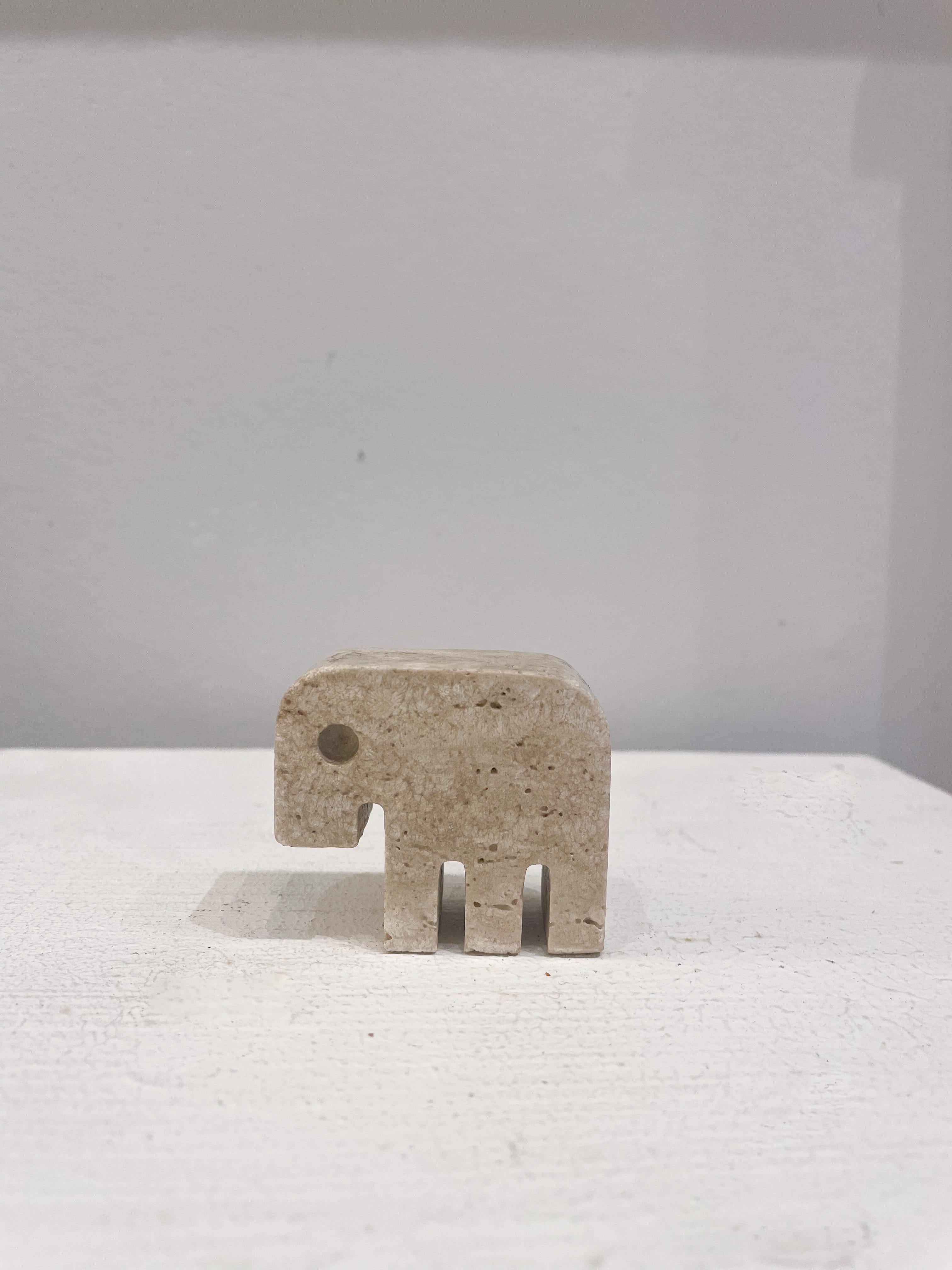 Mid-Century Modern Set of 4 Elephants by Fratelli Mannelli, Italy, 1970s For Sale 1