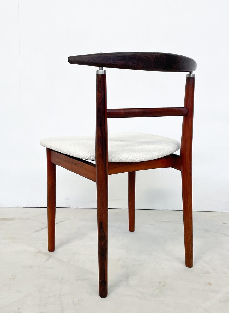 Mid-Century Modern Set of 4 Vestervig Eriksen Chairs, Denmark, 1960s In Good Condition For Sale In Brussels, BE