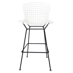 Mid-Century Modern Set of 4 Wire Stools by Harry Bertoia for Knoll International