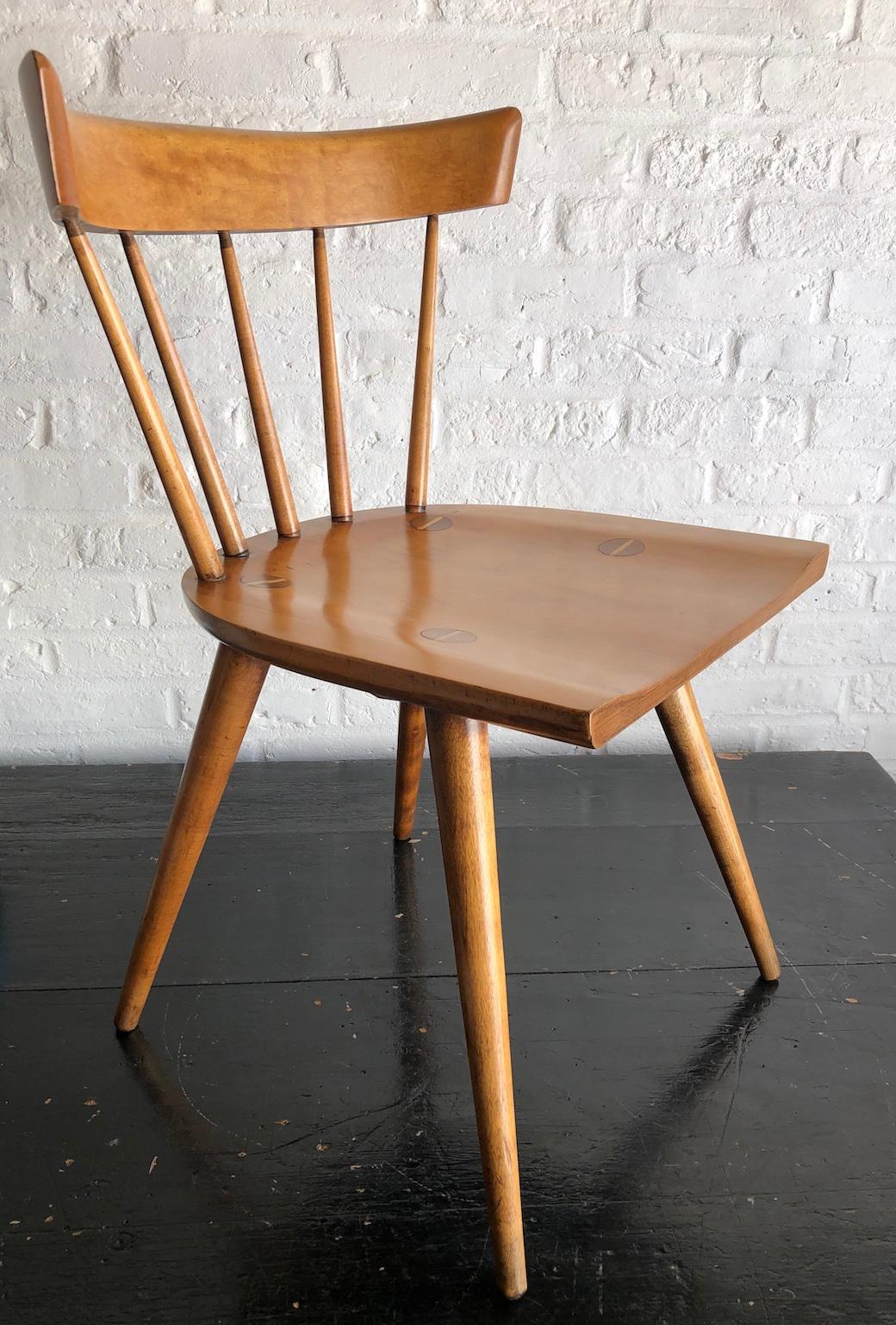 Mid-Century Modern Set of 4 Paul McCobb Dining Chairs, American, 1950s 5