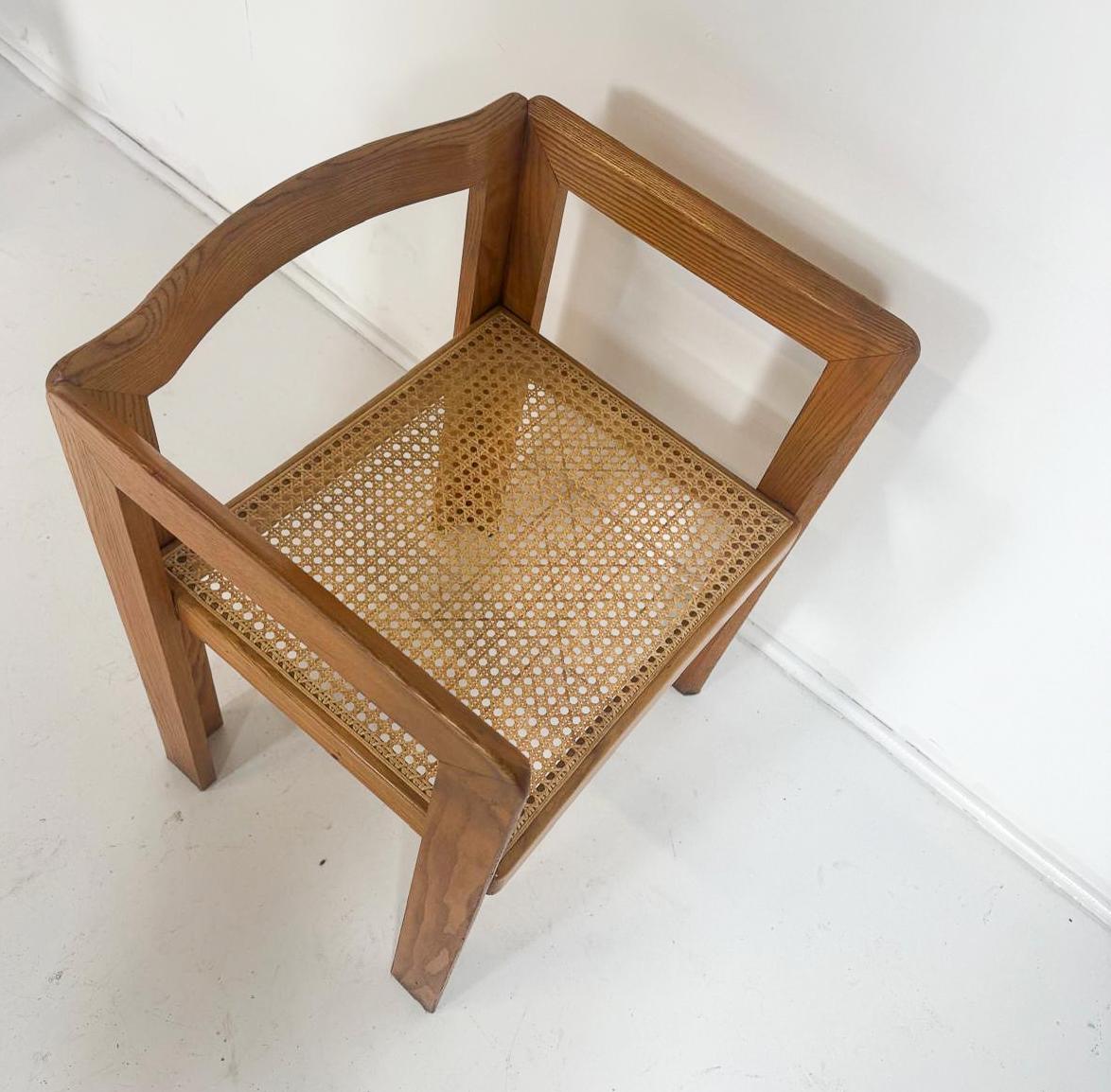 Italiano Set di 6 poltrone moderne di metà secolo di Derk Jan De Vries, anni '60 in vendita