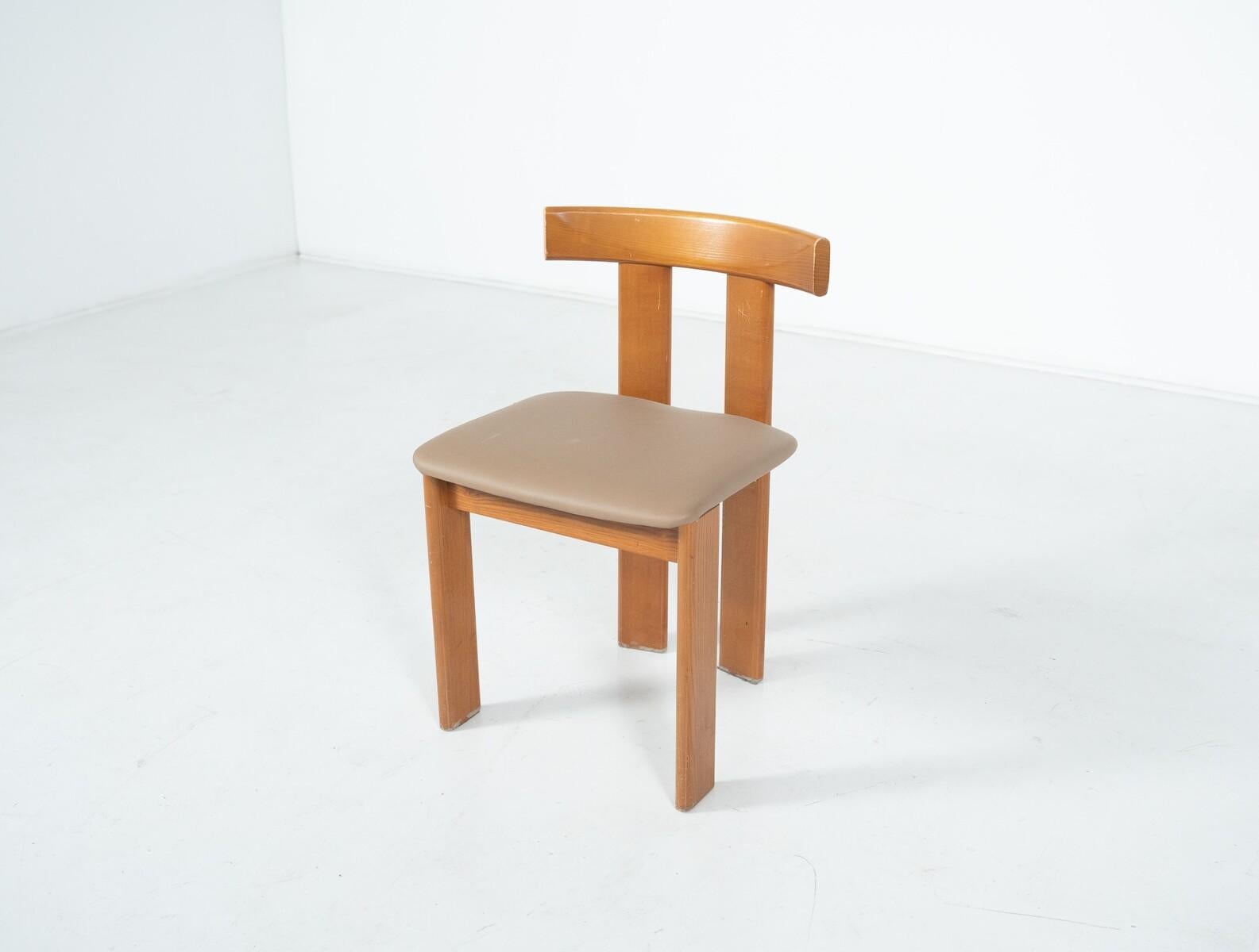 italien Ensemble de 6 chaises de Luigi Vaghi, 1960s en vente