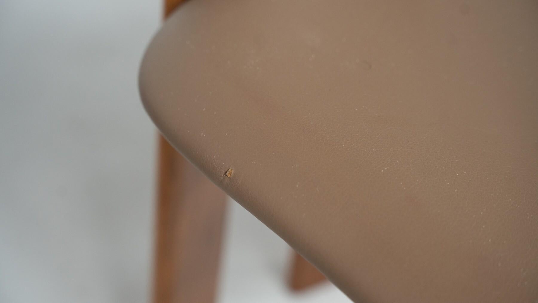 Ensemble de 6 chaises de Luigi Vaghi, 1960s Bon état - En vente à Brussels, BE