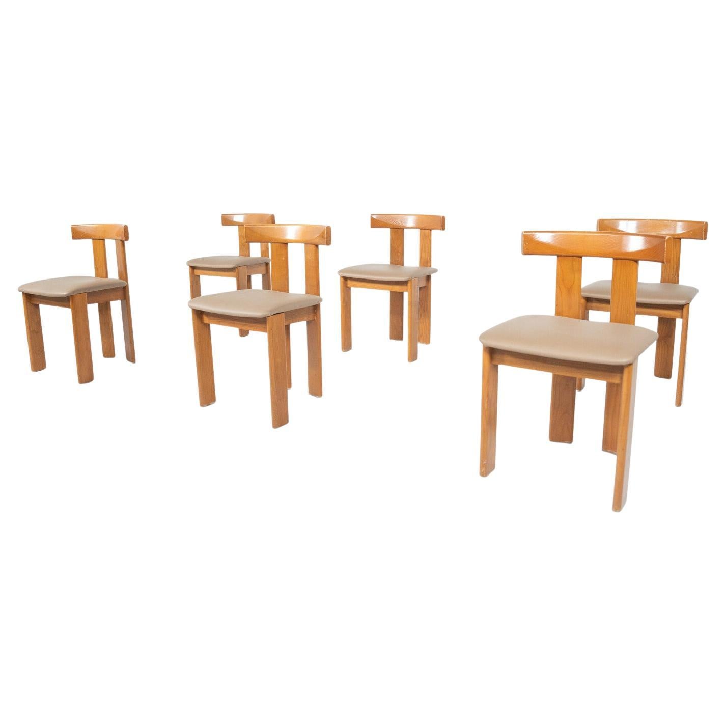 Ensemble de 6 chaises de Luigi Vaghi, 1960s