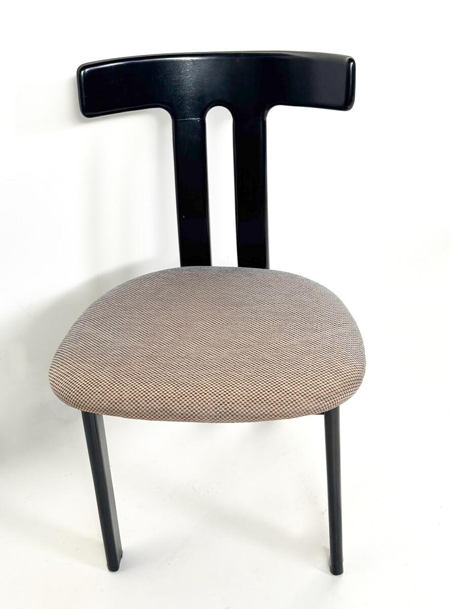 Ensemble de 6 chaises dans le style de Luigi Vaghi, années 1960 Bon état - En vente à Brussels, BE
