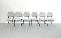 The Modernity Set of 6 Chairs, Italie, 1960s - New Upholstery