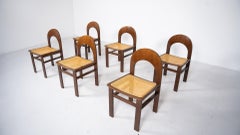 Mid-Century Modern Set of 6 Chairs Model " Arcadia" by ADALBERTO CARACENI